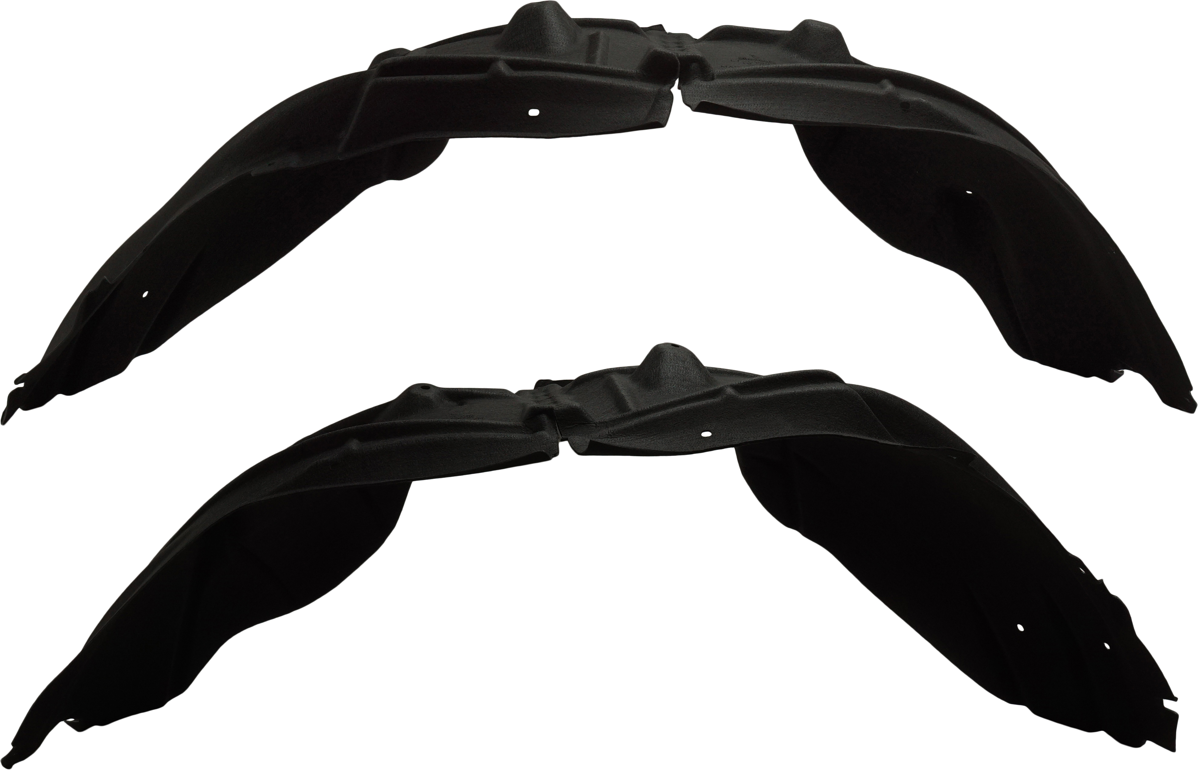 AM SIERRA 1500-19-23 FRONT FENDER LINER RH AND LH Wheelhouse Liner w o Insulation Foam SKU SET RG22210005 Partslink GM1248293 GM1249293 OEM 84533748-84533749