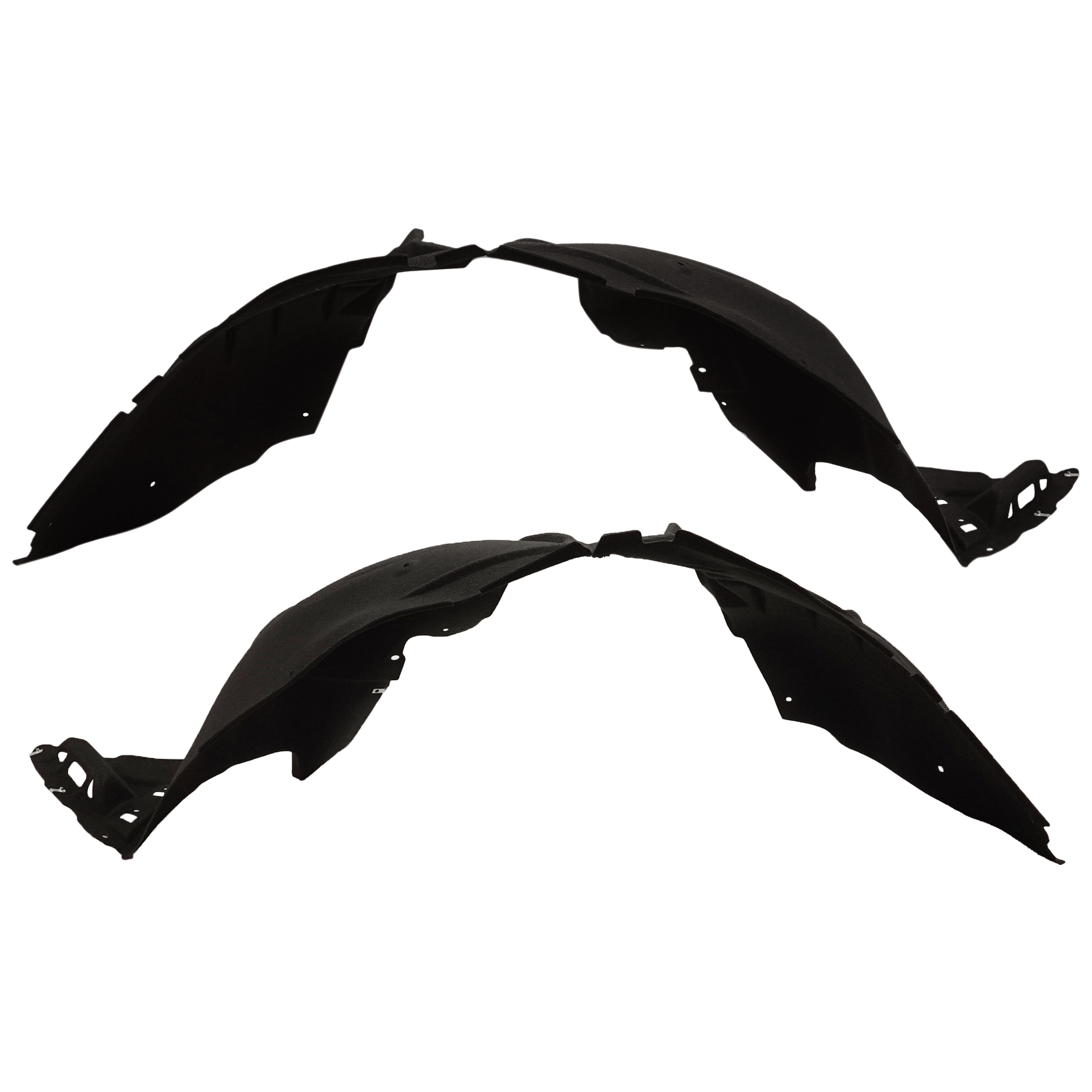 AM ACADIA 20-23 FRONT FENDER LINER RH AND LH Plastic Thermo Form CAPA SKU SET RG22210009Q Partslink GM1248304C GM1249304C OEM 84498370-84498371