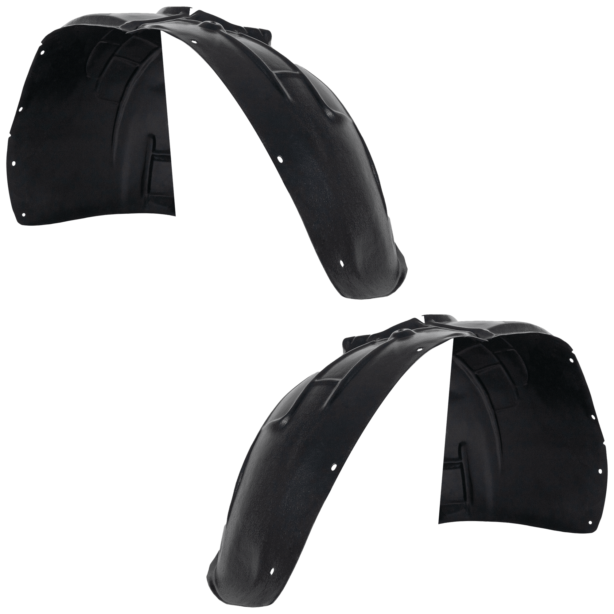 AM TERRAIN 18-23 FRONT FENDER LINER RH AND LH Inner Assembly Injection Form Set of 2 CAPA SKU SET RG22210023Q Partslink GM1249289C GM1248289C OEM 23462426-23462425