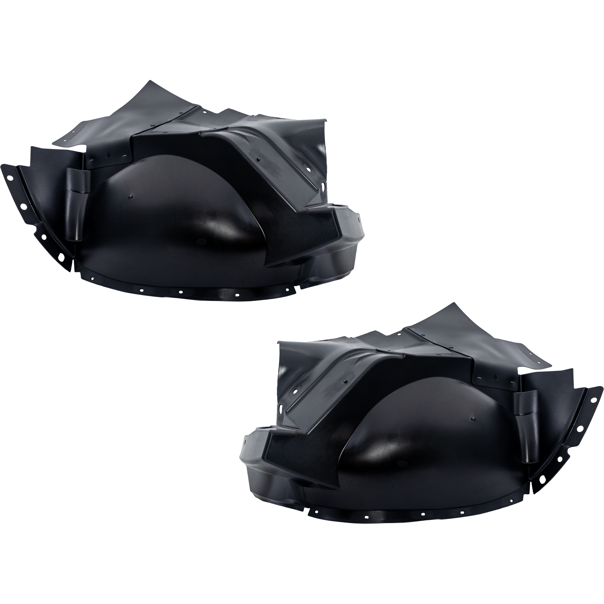 AM ACADIA 07-12 FRONT FENDER LINER RH AND LH Front Section Plastic Injection Form SKU SET RG22210027 Partslink GM1248184 GM1249184 OEM 25965593-25965594