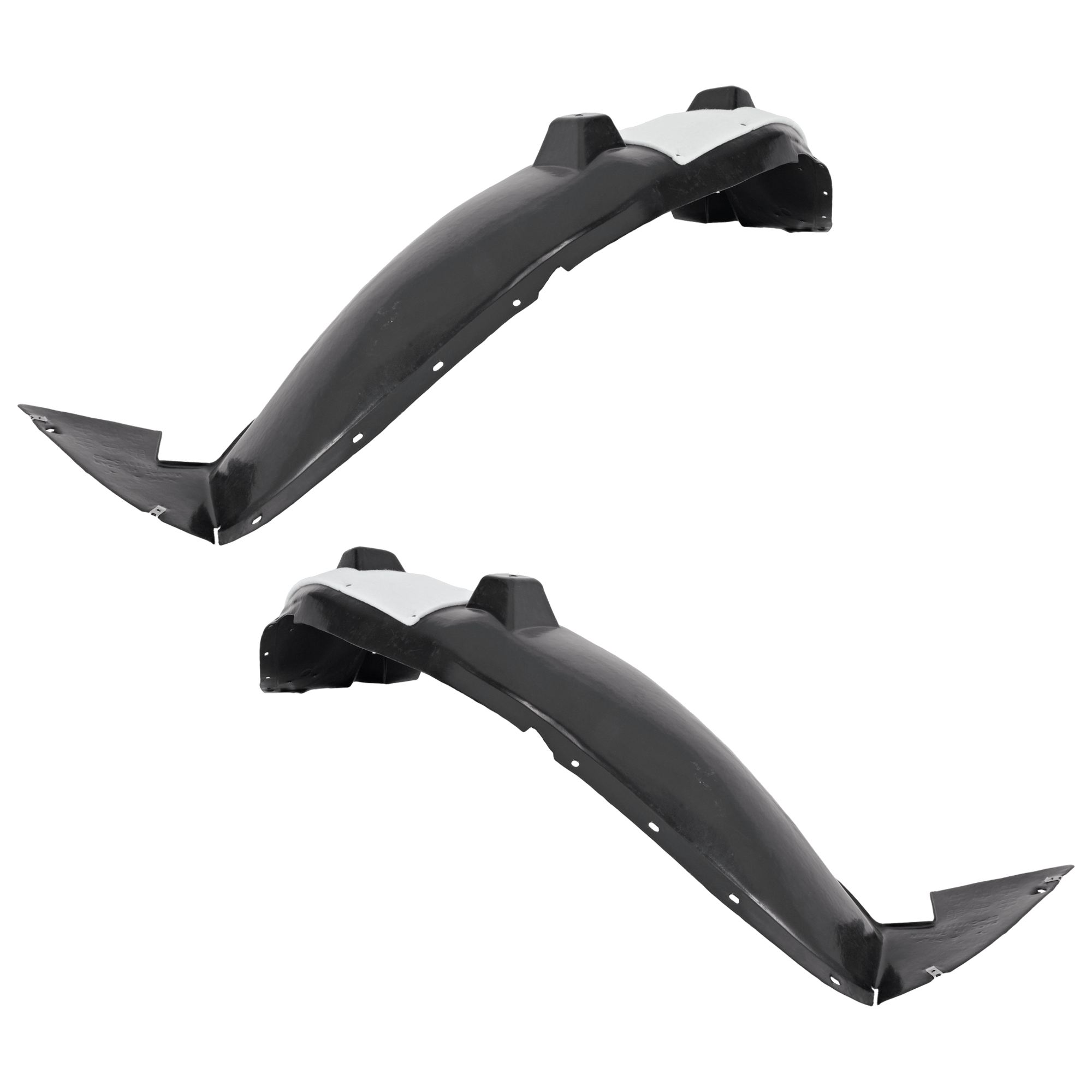 AM TERRAIN 14-17 FRONT FENDER LINER RH AND LH Assembly Plastic Injection Form CAPA SKU SET RG22210031Q Partslink GM1248244C GM1249244C OEM 23271689-23271690