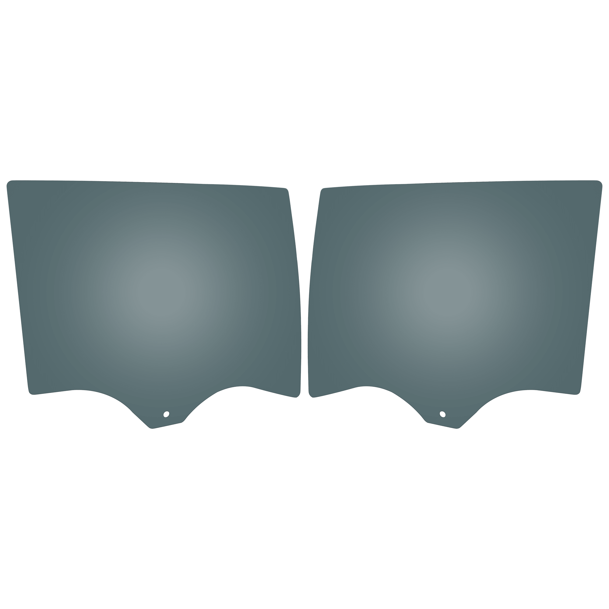 AM GMC TERRAIN 18-24 REAR DOOR GLASS RH AND LH Gray Tint Privacy w Solar SKU SET RG48130007 OEM 84398664-84398665