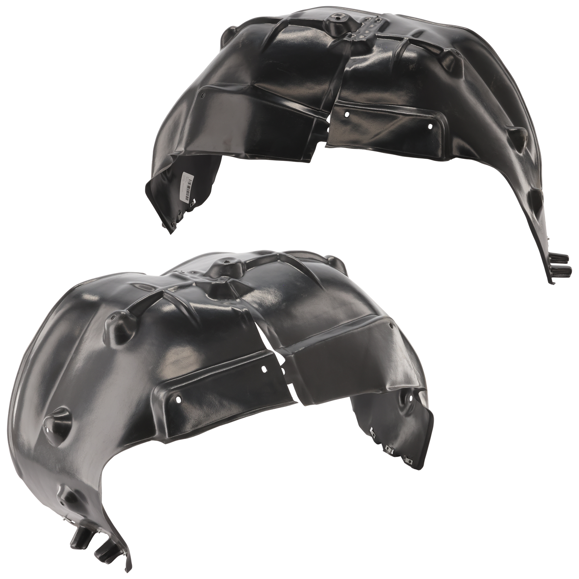 AM SIERRA 2500 HD 3500 HD 20-23 REAR FENDER LINER RH AND LH Wheelhouse Liner Polyethylene Vacuum Form Excludes Cab Chassis SKU SET RG55430001 Partslink GM1762112 GM1763112 OEM 84868528-84868529