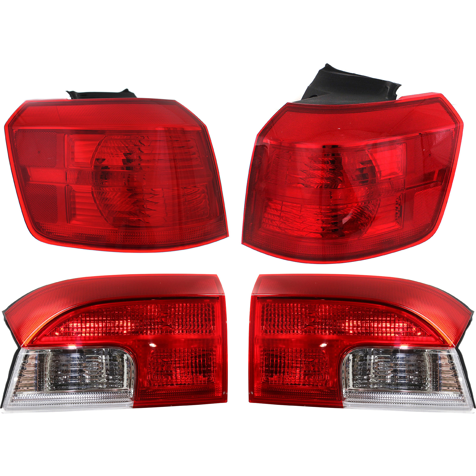 AM TERRAIN 10-17 TAIL LAMP RH AND LH Inner and Outer SKU SET RG73010003-4 Partslink GM2802105 GM2803105 GM2804105 GM2805105 OEM 20845443-20845444-23389933-233