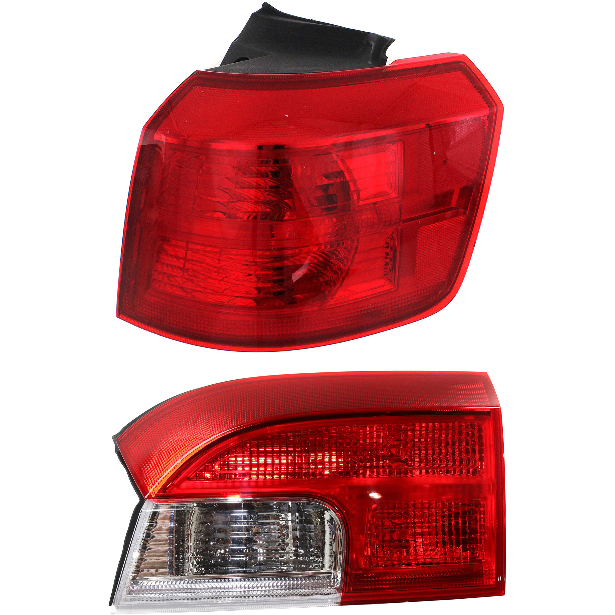 AM TERRAIN 10-17 TAIL LAMP RH Inner and Outer Assembly Red Lens SKU SET RG73010003 A Partslink GM2803105 GM2805105 OEM 20845444-23389934