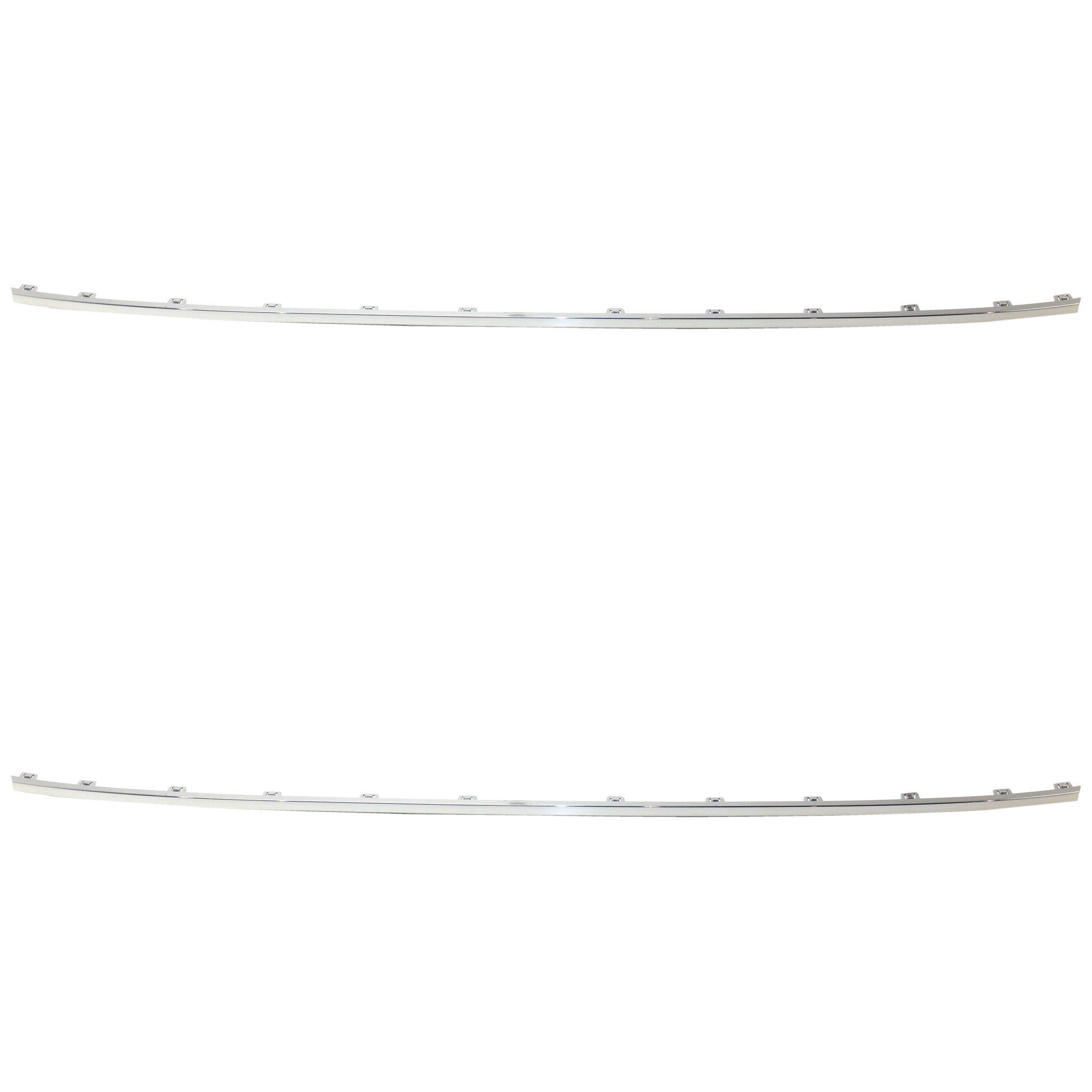 AM ACADIA 13-16 ACADIA LIMITED 17-17 REAR BUMPER MOLDING RH AND LH w o Exhaust Finisher SKU SET RG76350001-2