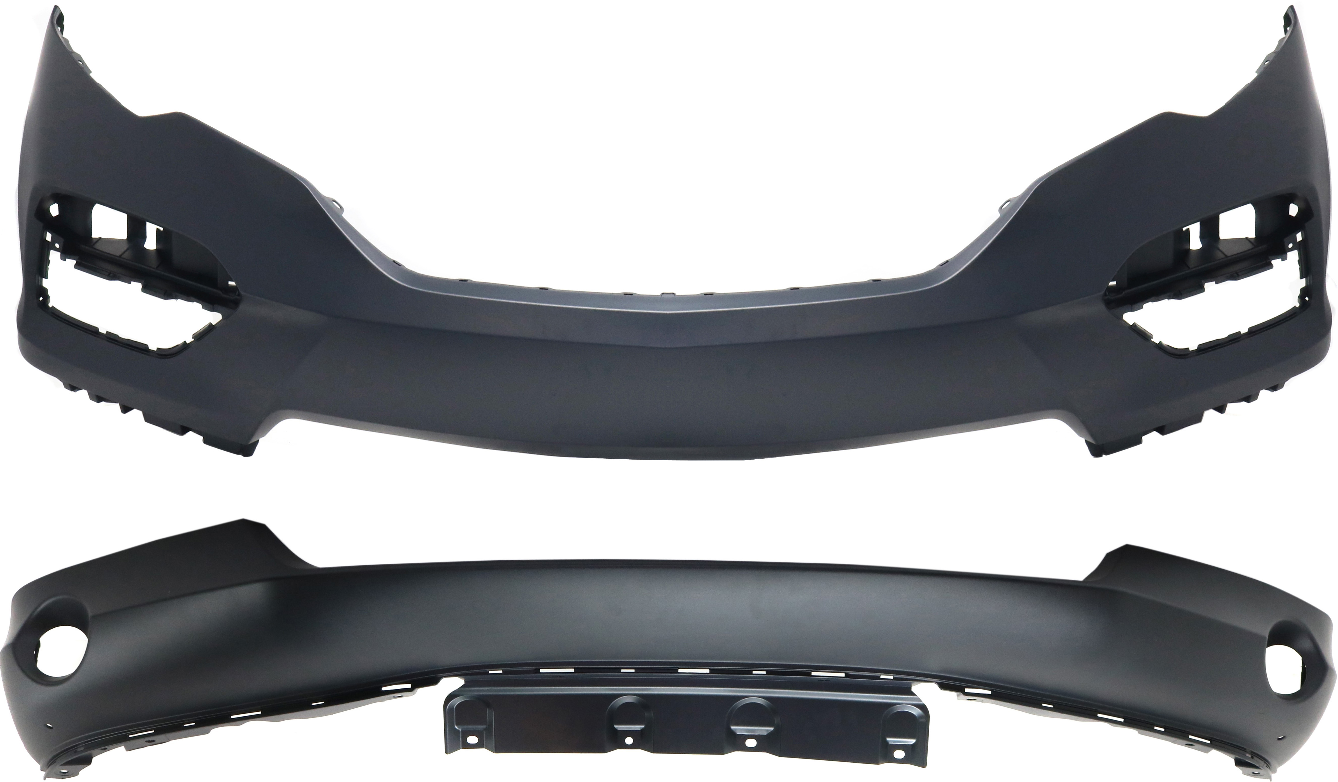 AM PILOT 16-18 BUMPER COVER Front Upper and Lower EX EX L LX Models SKU SET RH01030006-2 Partslink HO1000300 HO1015113 OEM 04711TG7A90ZZ 71110TG7A00