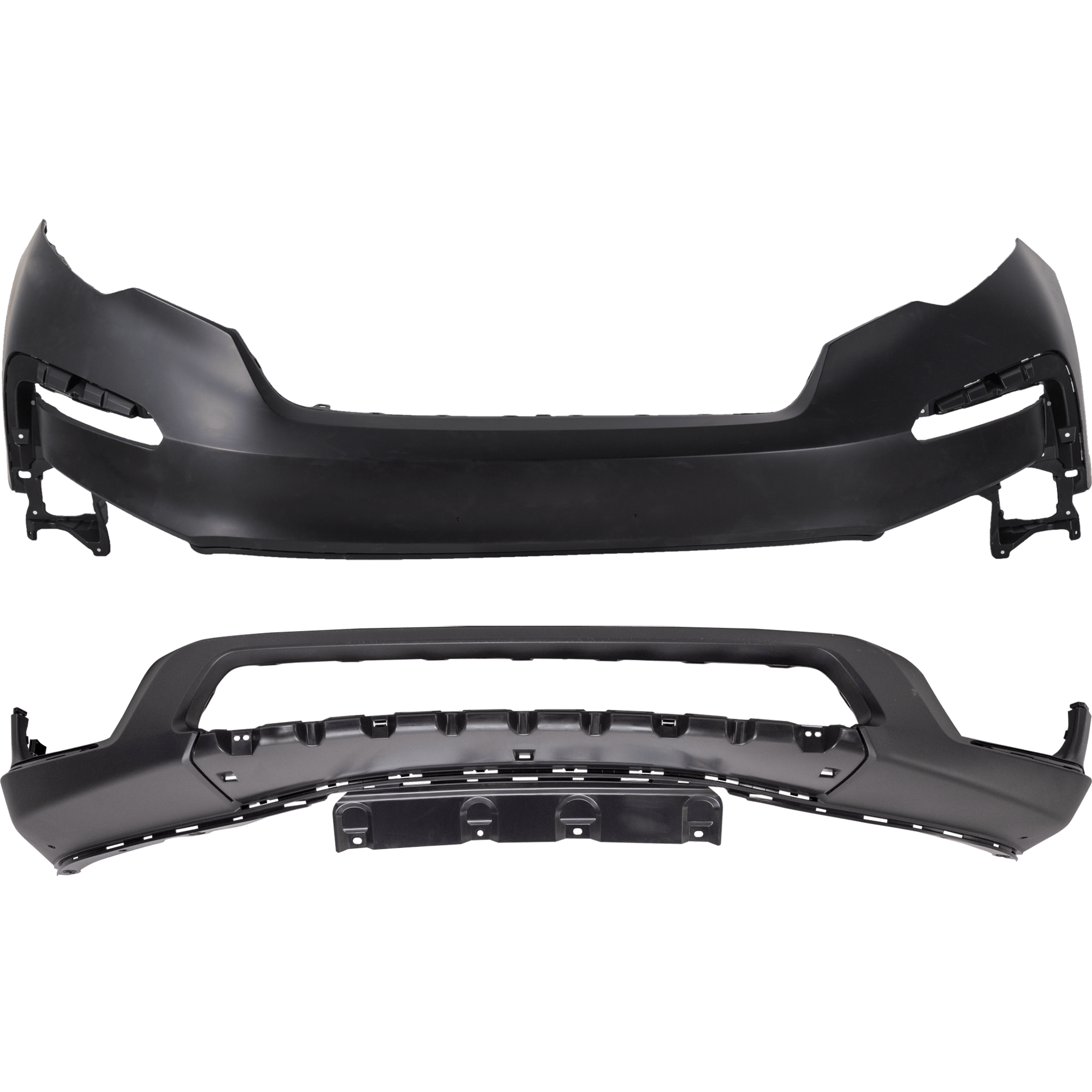 AM PILOT 19-22 FRONT BUMPER COVER Upper and Lower Upper Primed Lower Textured w o mounting bracket s SKU SET RH01030047P
