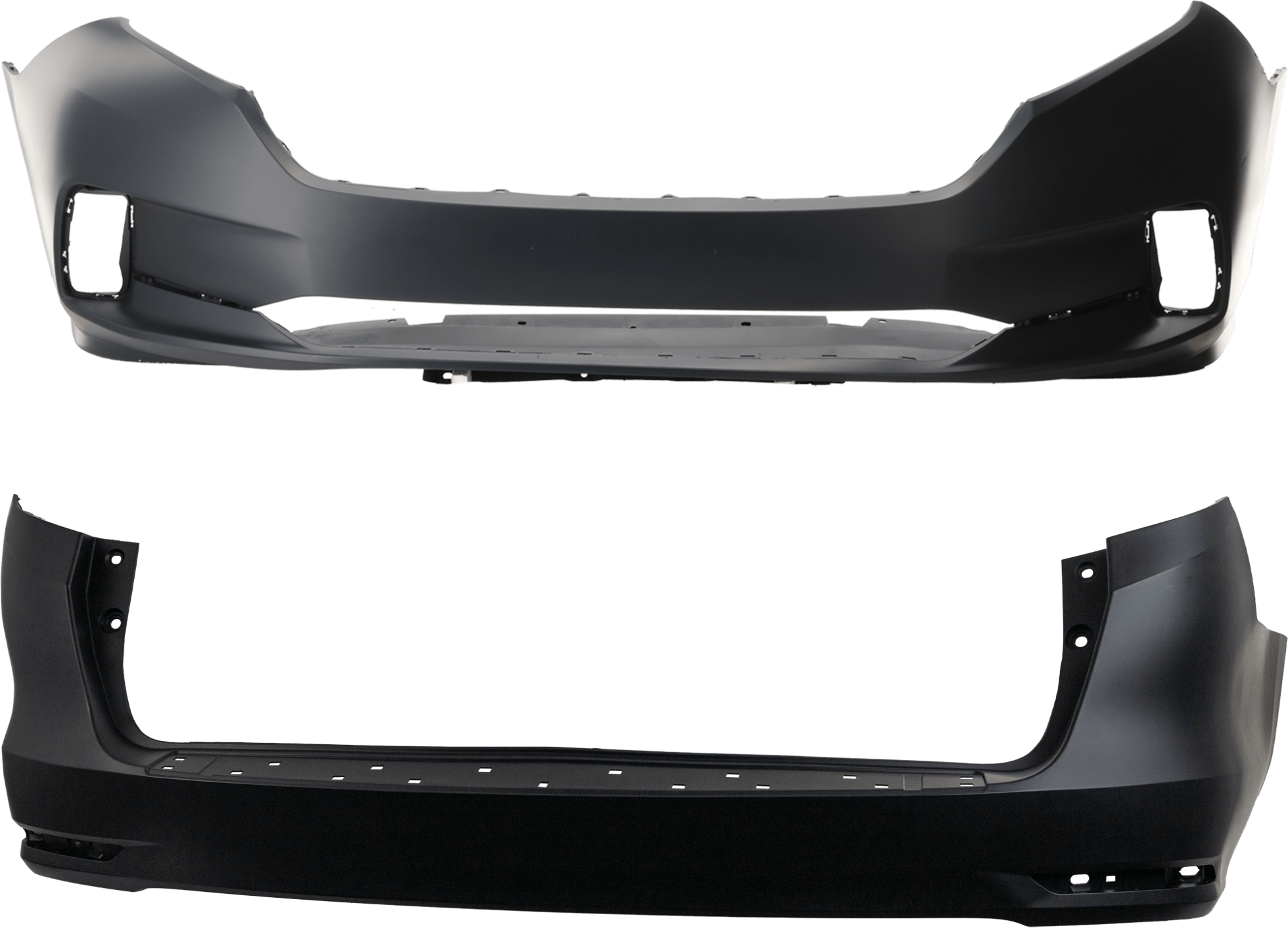 AM Bumper Cover SKU SET RH01030062PQ Partslink HO1000325C HO1100308C OEM 04711THRA50ZZ 04715THRA00ZZ
