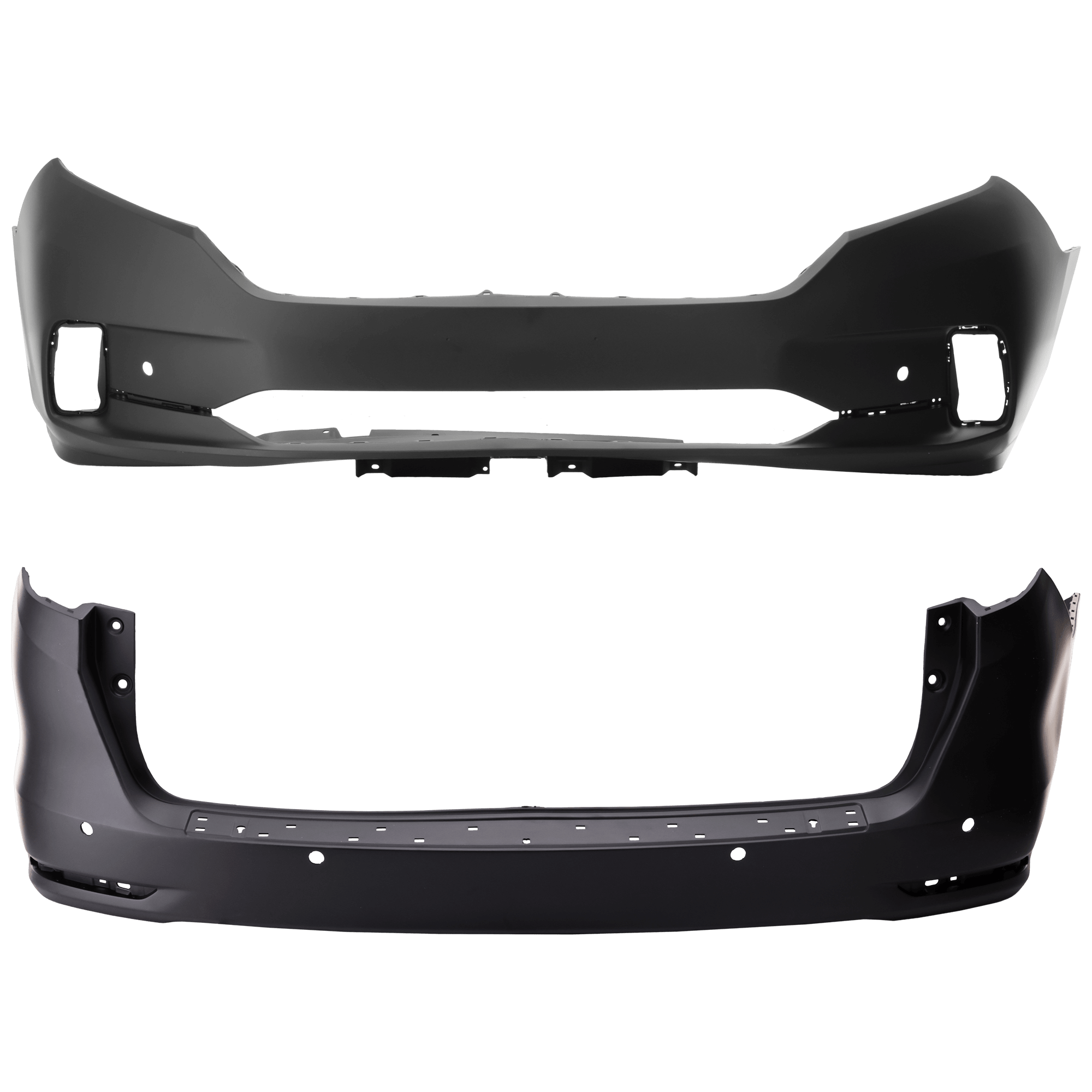 AM Bumper Cover SKU SET RH01030066PQ A Partslink HO1000326C HO1100321C OEM 04711THRA60ZZ 04715THRA20ZZ