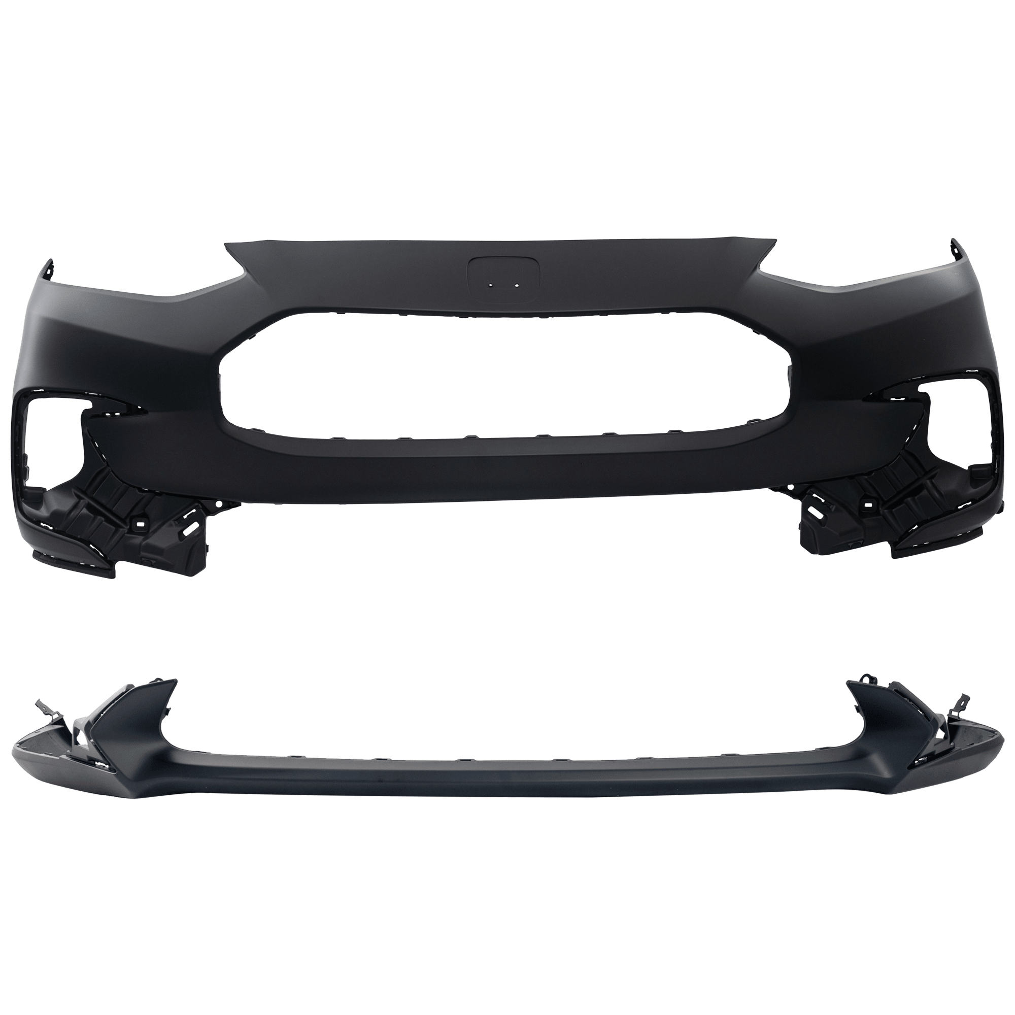 AM HR V 23-25 FRONT BUMPER COVER Upper and Lower Upper Primed Lower Textured SKU SET RH01030120P Partslink HO1000330 HO1015127 OEM 047113W0A00ZZ 711053W0A00