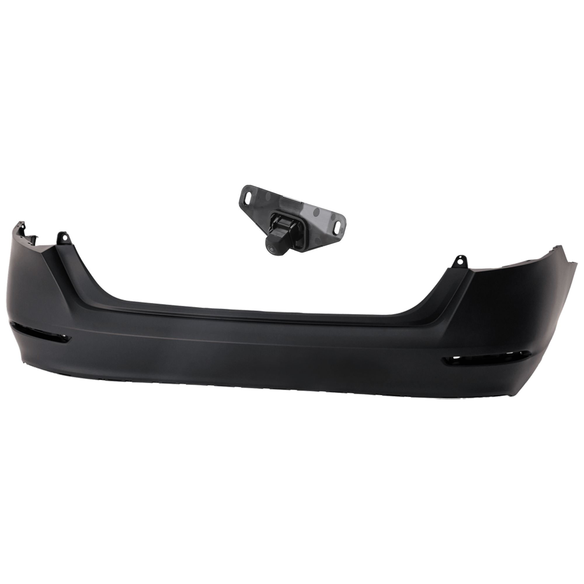 AM ACCORD 23-23 FRONT AND REAR BUMPER COVER Primed CAPA SKU SET RH01030125PQ Partslink HO1000332C HO1114109C OEM 0471130AA00ZZ 0471530AA00ZZ