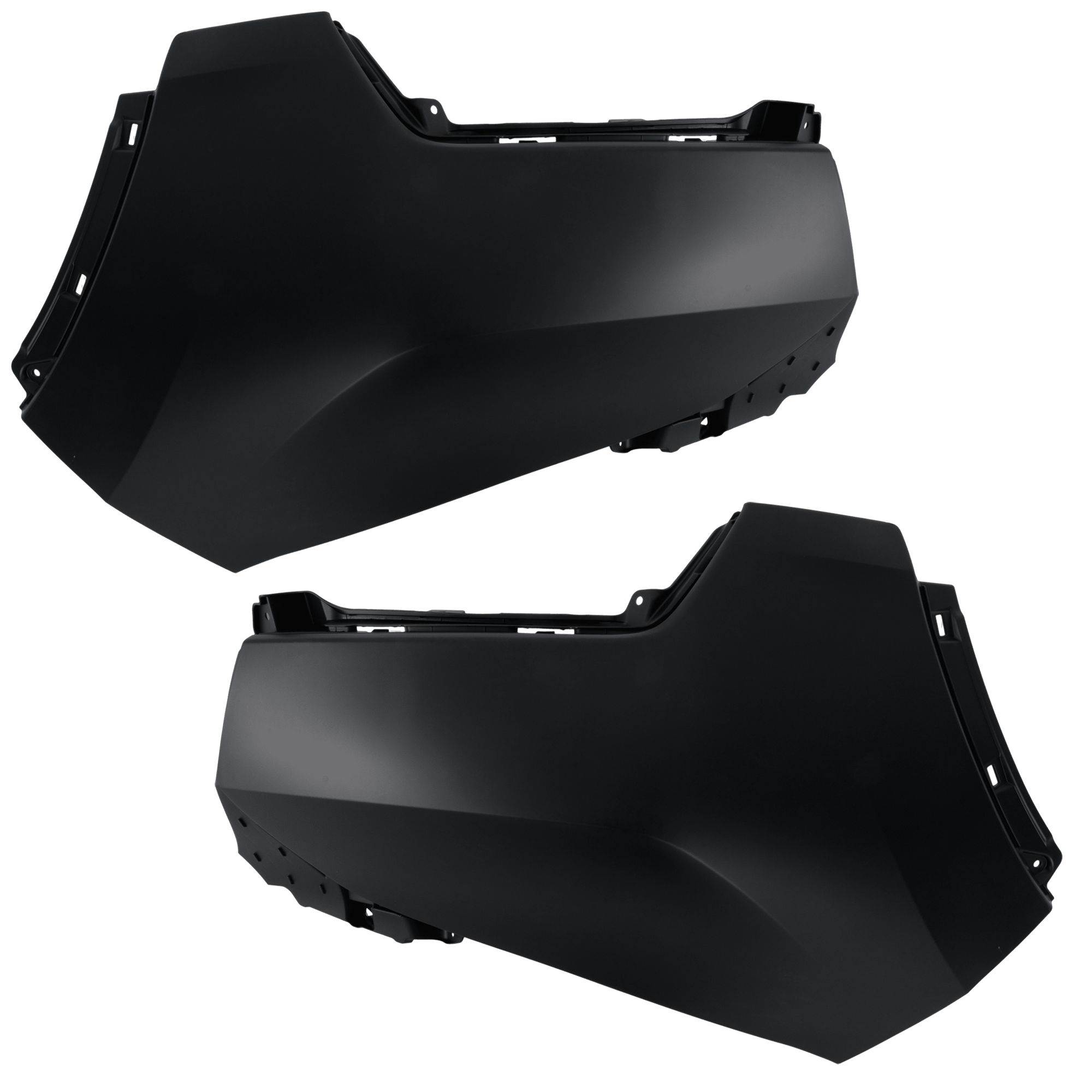 AM PASSPORT 19-21 FRONT BUMPER END RH AND LH Primed Side Cover w o Active Park Assist Snsr Holes EX L Sport Models SKU SET RH01110001 Partslink HO1016100 HO1017100 OEM 04711TGSA00ZZ 04716TGSA00ZZ