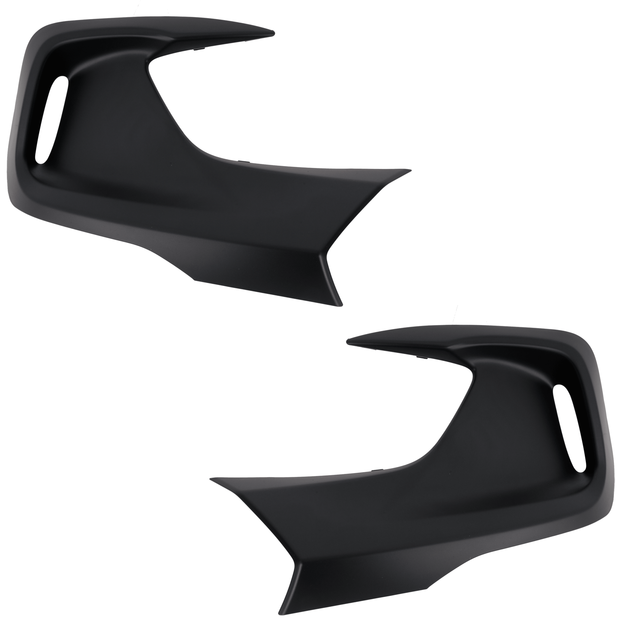 AM HR V 23-23 FRONT BUMPER END RH AND LH Bumper Side Garnish Textured Black LX Sport Model SKU SET RH01110005 Partslink HO1038168 HO1039168 OEM 711023W0A00-711073W0A00