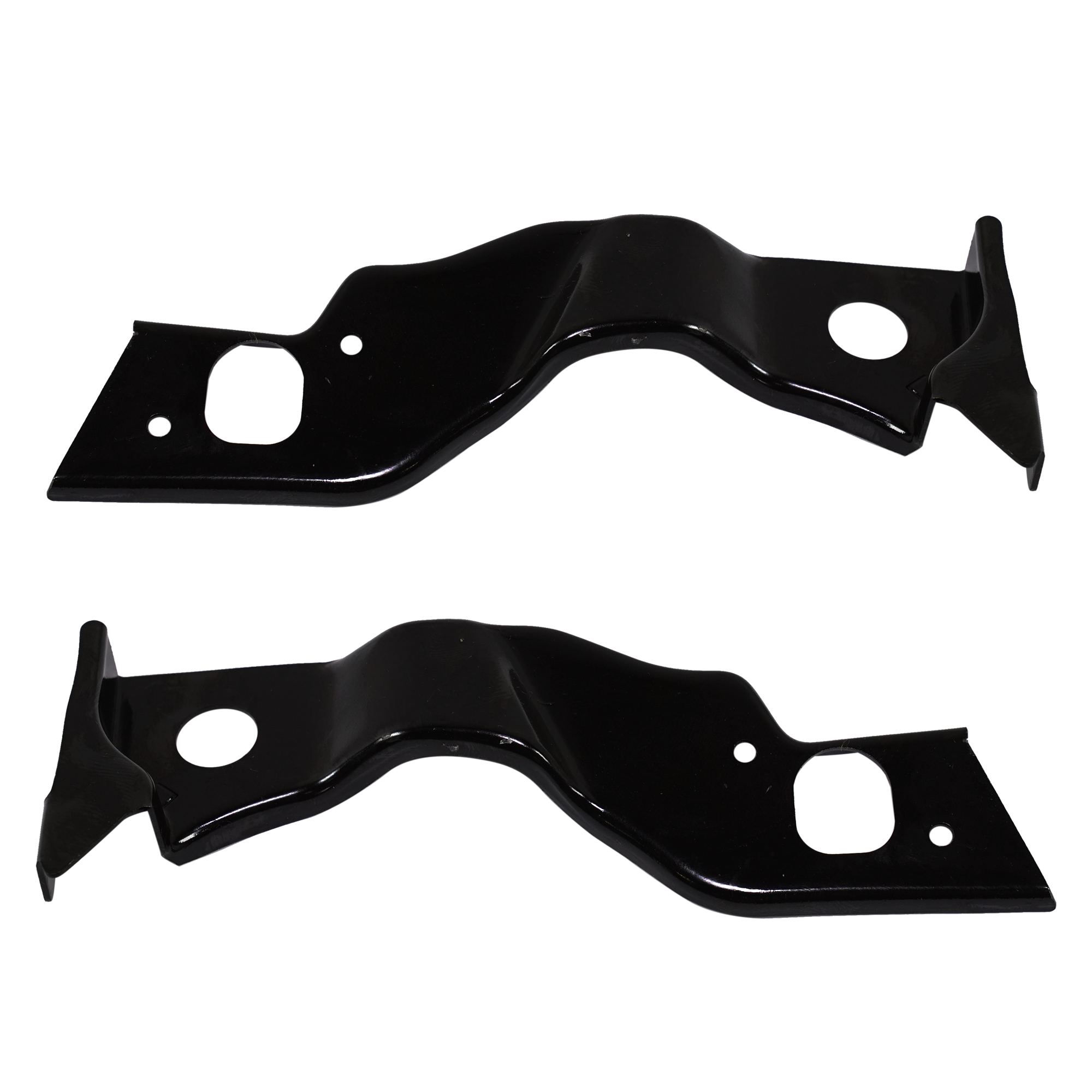 AM SANTA FE 13-16 FRONT BUMPER BRACKET RH AND LH SKU SET RH01310045 Partslink HY1043142 HY1042142 OEM 865762W000-865752W000