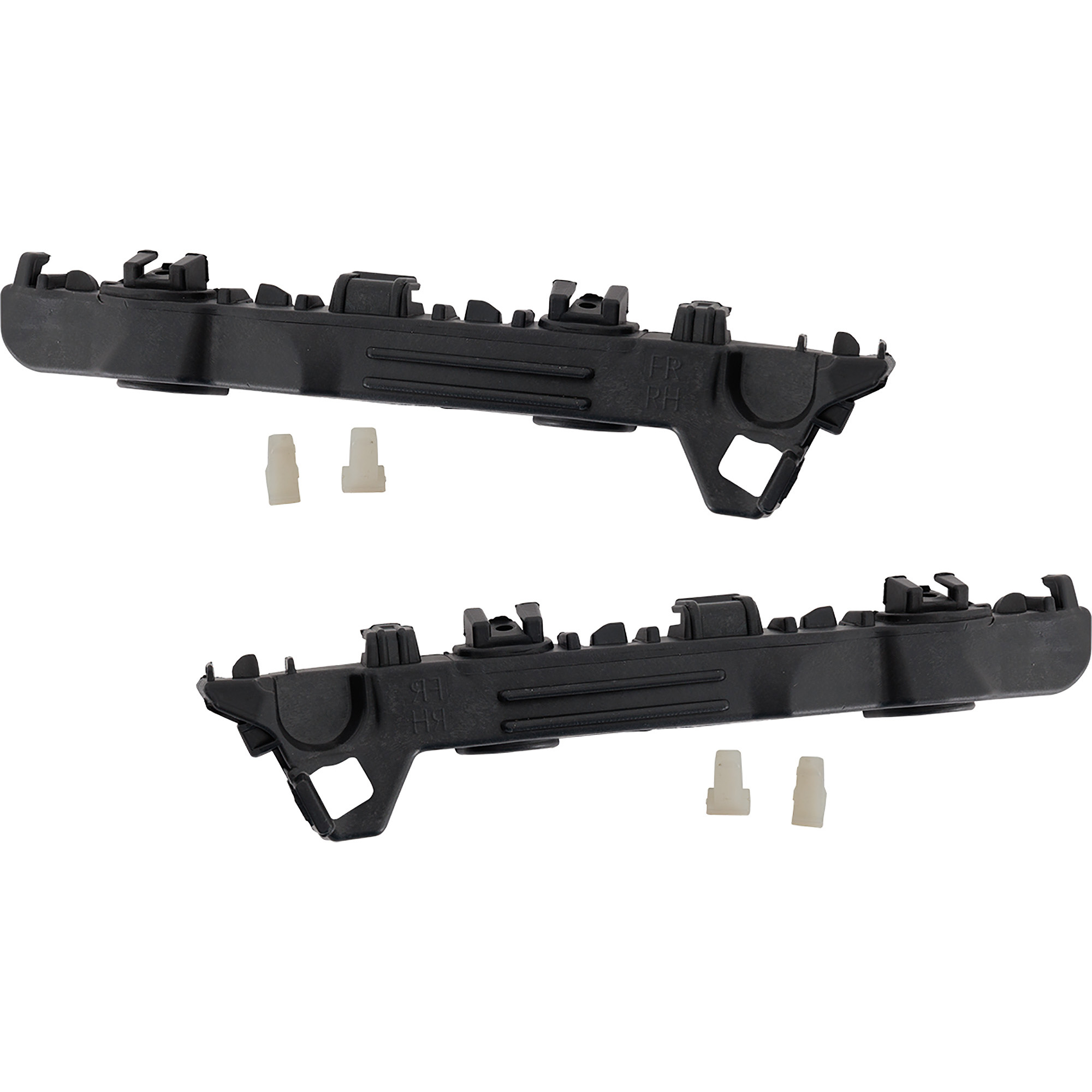 AM SONATA 20-23 FRONT BUMPER BRACKET RH AND LH Assembly Hybrid Models SKU SET RH01310083 Partslink HY1042160 HY1043160 OEM 86551L1000-86552L1000