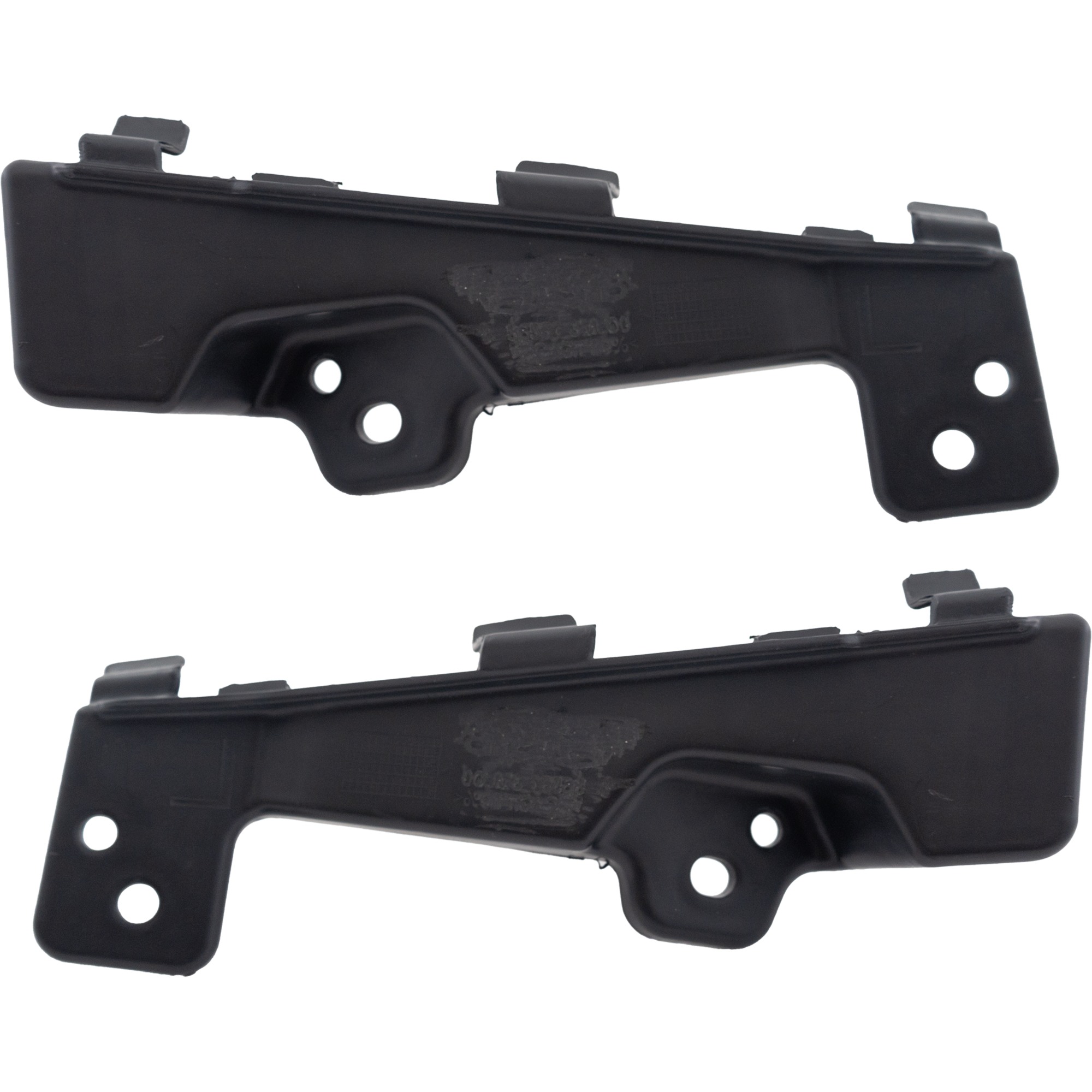 AM GENESIS COUPE 10-12 FRONT BUMPER BRACKET RH AND LH Upper Mounting Bracket Plastic SKU SET RH01310107 Partslink HY1066117 HY1067117 OEM 865512M000-865522M000
