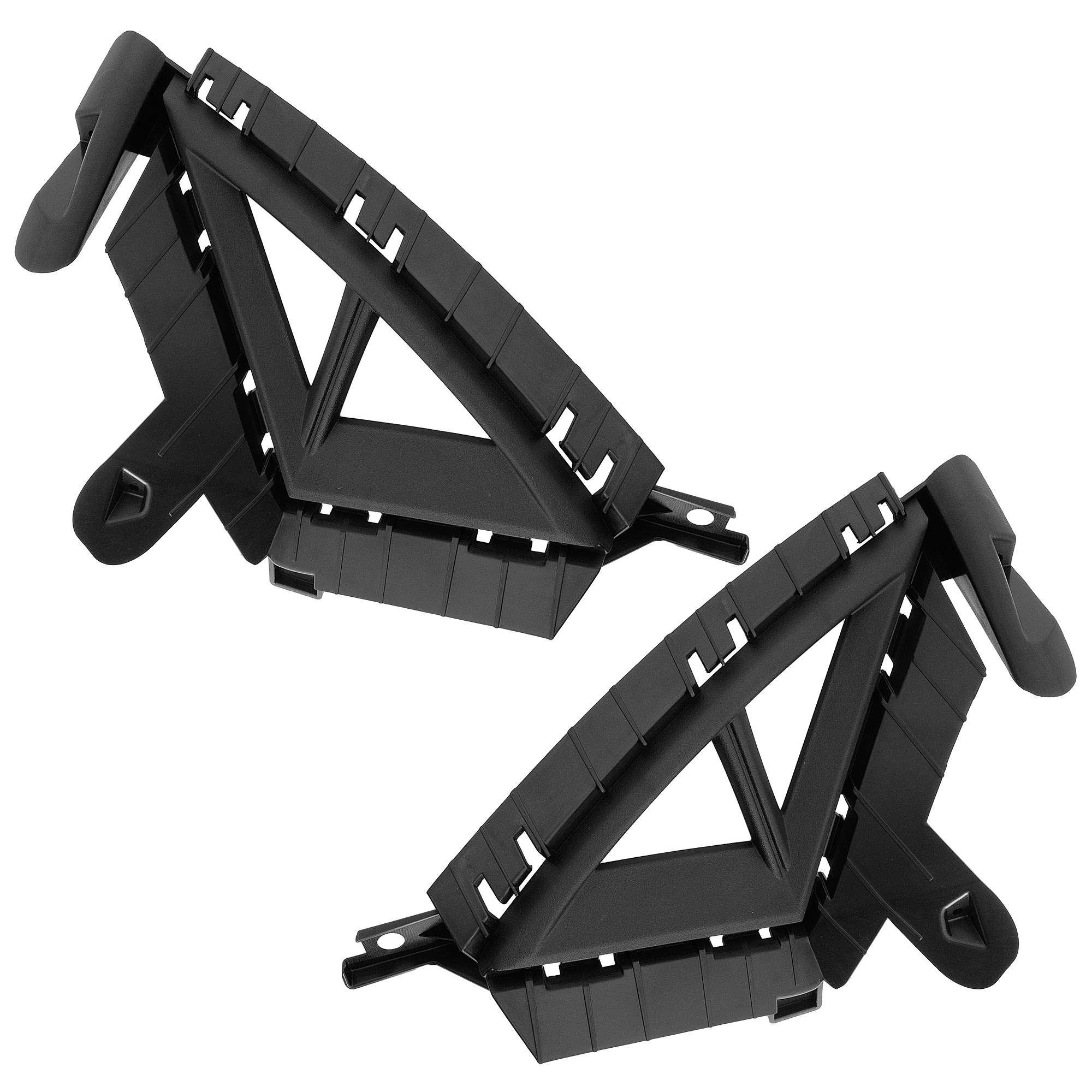 AM ELANTRA 21-23 FRONT BUMPER GRILLE RH AND LH Textured Black SKU SET RH01530031 Partslink HY1039169 HY1038169 OEM 86564AA010-86563AA010