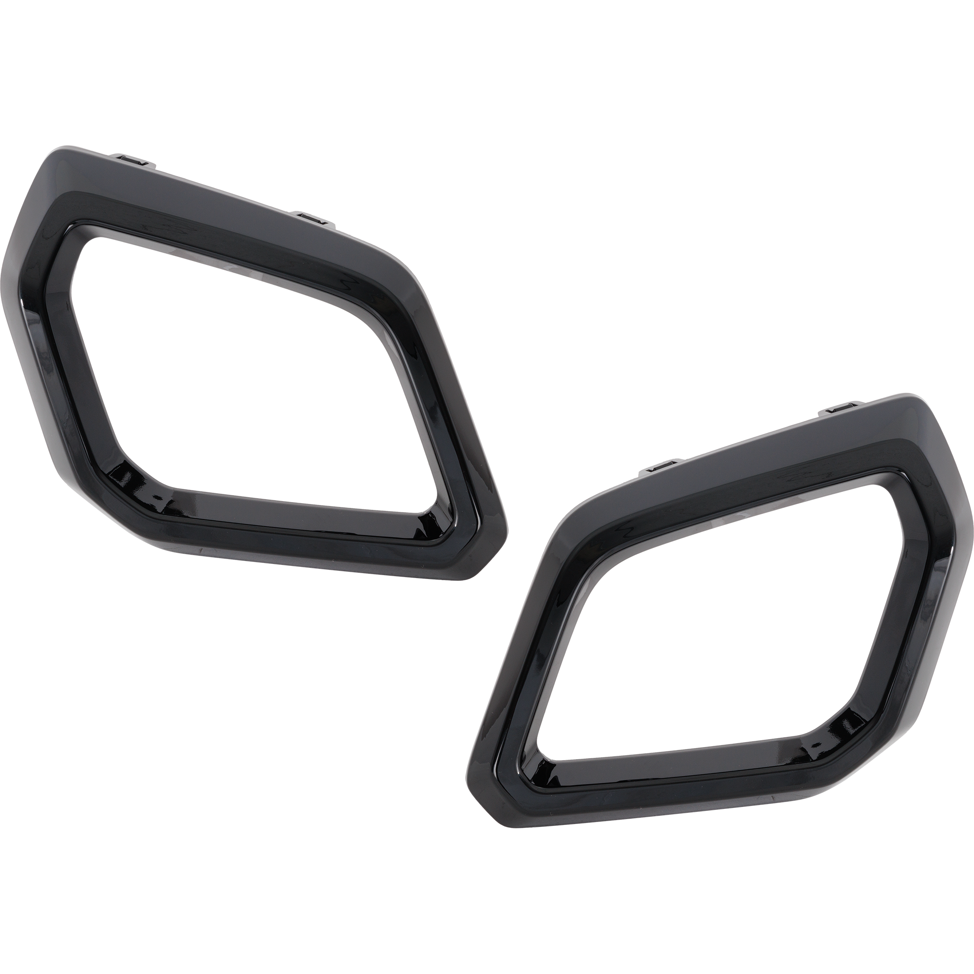 AM CR V 23-24 FRONT BUMPER MOLDING RH AND LH Lower Garnish Gloss Black Hybrid Sport Model SKU SET RH01590051 Partslink HO1047113 HO1046113 OEM 711523D4A01-711573D4A01