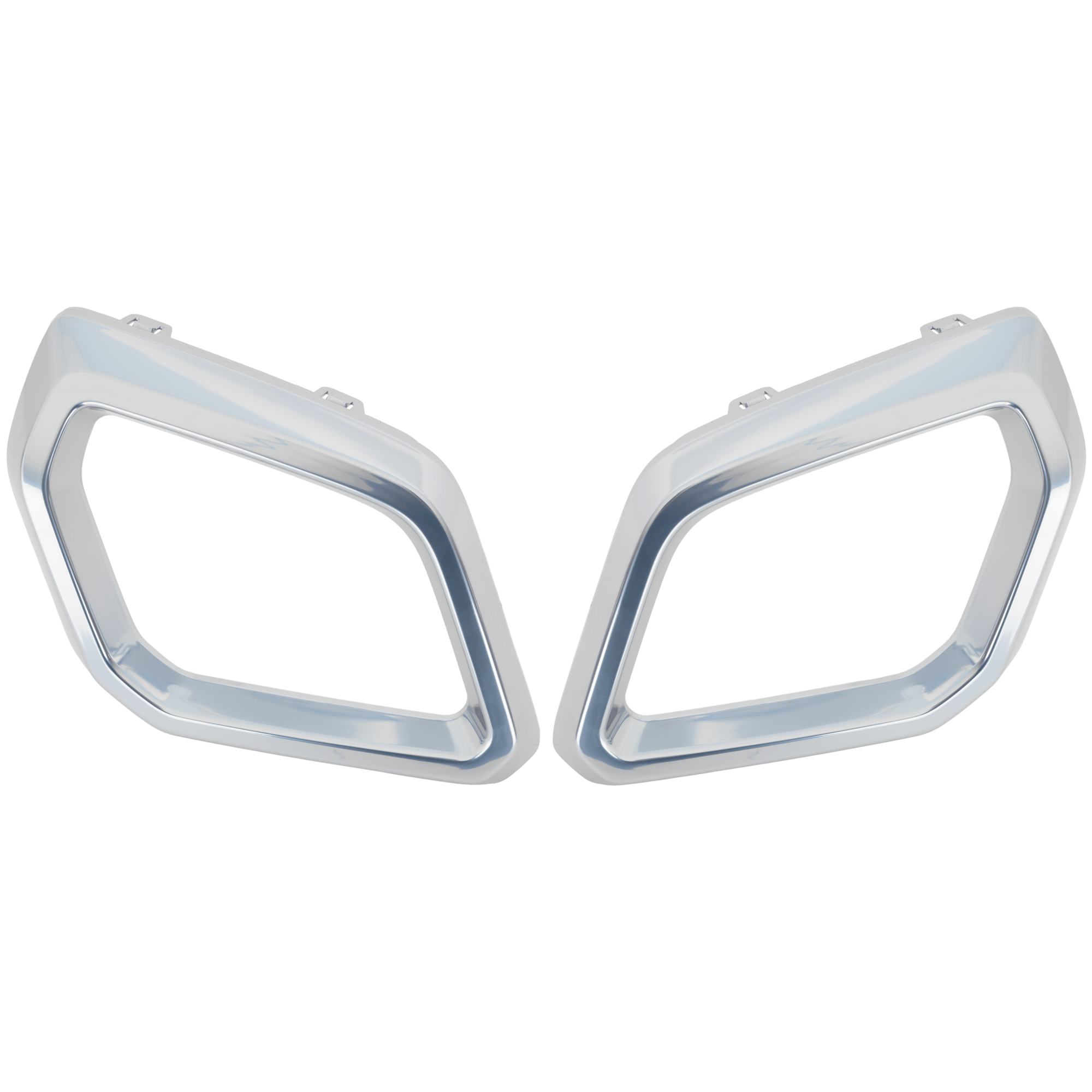 AM CR V 23-24 FRONT BUMPER MOLDING RH AND LH Lower Garnish Chrome Hybrid Sport Touring Touring Models SKU SET RH01590085 Partslink HO1046114 HO1047114 OEM 711523D4A11-711573D4A11