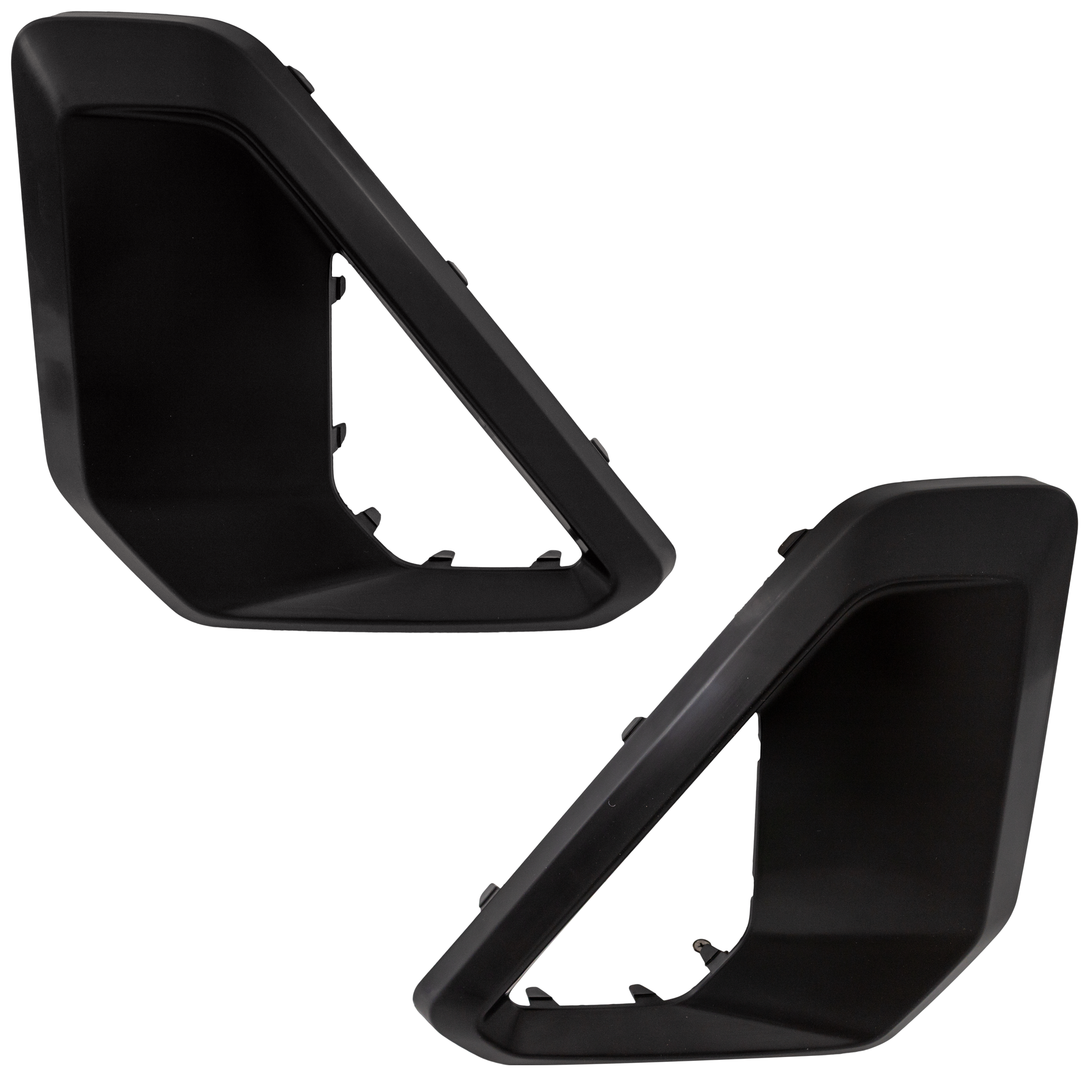 AM KONA 24-25 FRONT BUMPER MOLDING RH AND LH Primed Essential Limited Preferred SE SEL Models CAPA SKU SET RH01590087Q Partslink HY1038186C HY1039186C OEM 86595BE000-86596BE000