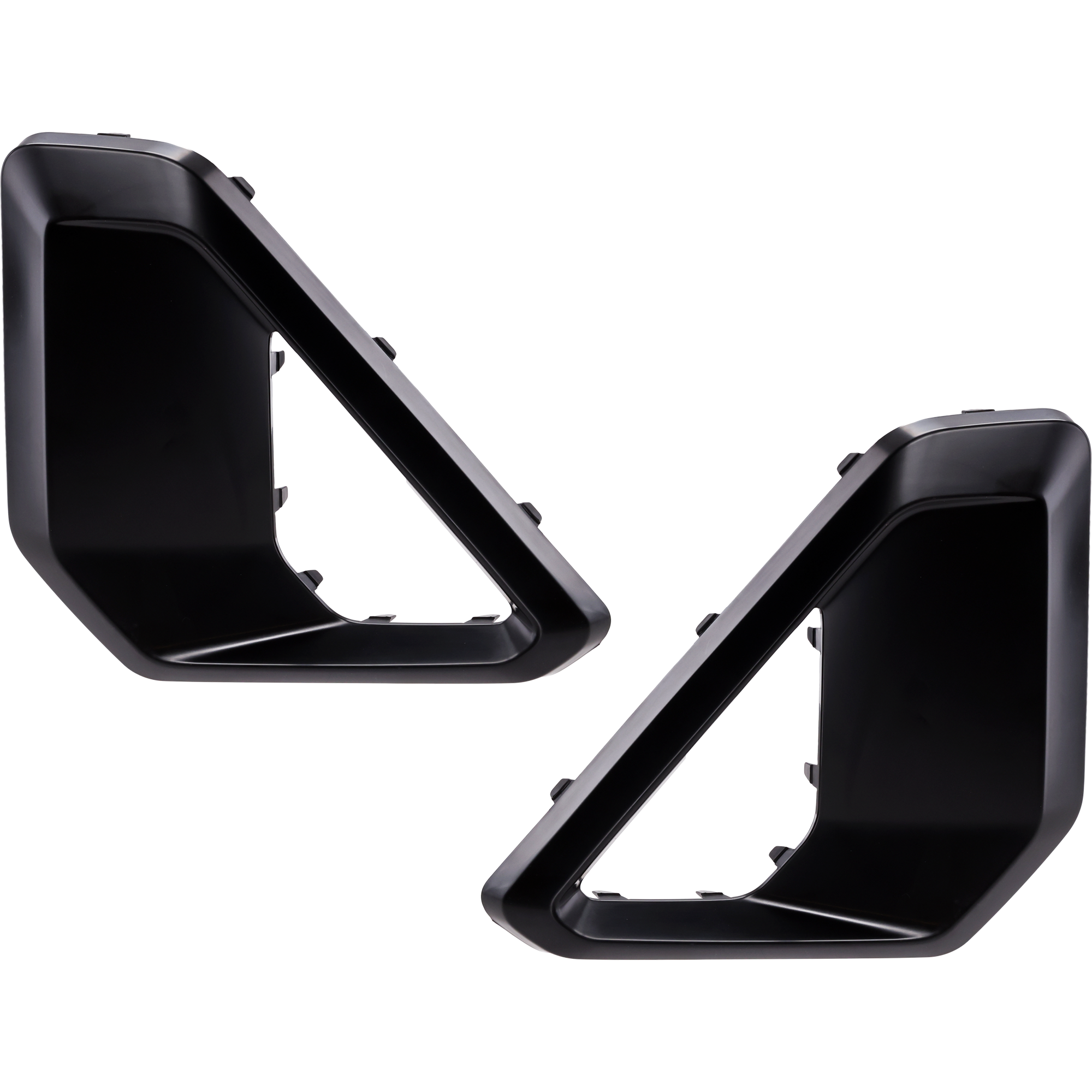 AM KONA 24-25 FRONT BUMPER MOLDING RH AND LH Primed Essential Limited Preferred SE SEL Models SKU SET RH01590087 Partslink HY1038186 HY1039186 OEM 86595BE000-86596BE000