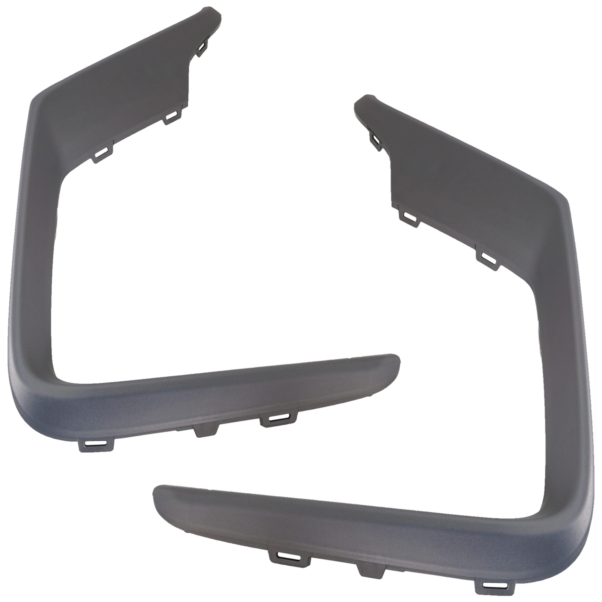 AM CR V 20-22 FRONT BUMPER MOLDING RH AND LH Outer Gray EX EX L LX Special Edition Sport Hybrid 20-21 Models CAPA SKU SET RH01610033Q Partslink HO1047111C HO1046111C OEM 71113TLAA50-71118TLAA50