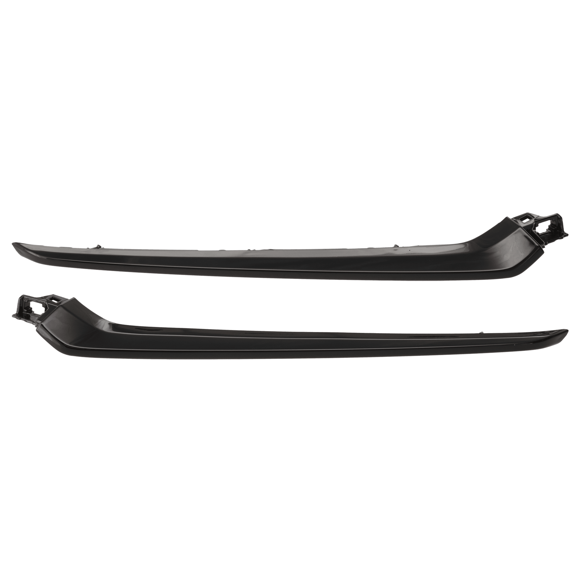 AM PILOT 23-23 GRILLE MOLDING RH AND LH Gloss Black Black Edition Sport Trailsport Models SKU SET RH07070073 Partslink HO1212137 HO1213137 OEM 71210T90A10-71260T90A10