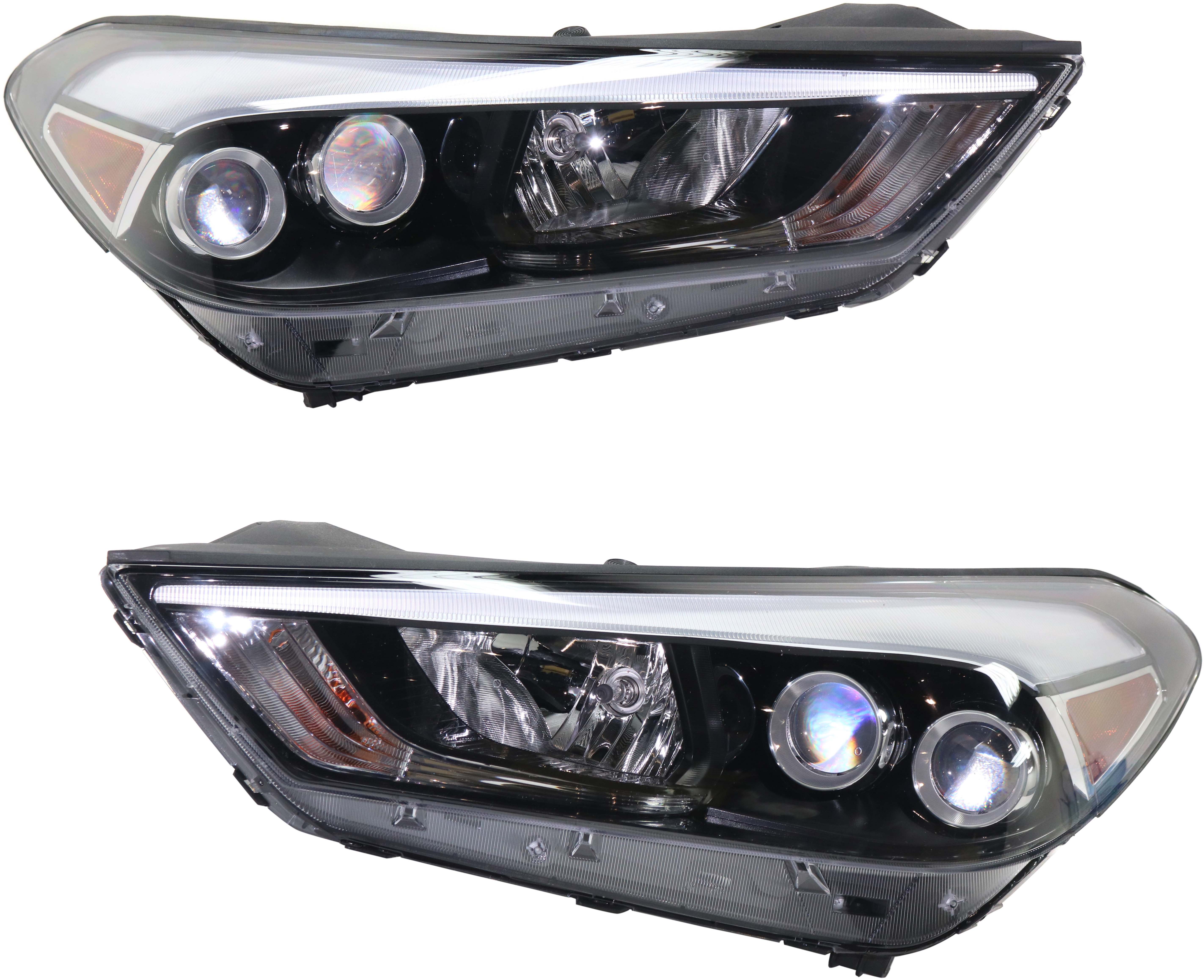AM TUCSON 16-18 HEAD LAMP RH AND LH Assembly LED SKU SET RH10010039 Partslink HY2503220 HY2502220 OEM 92102D3350-92101D3350