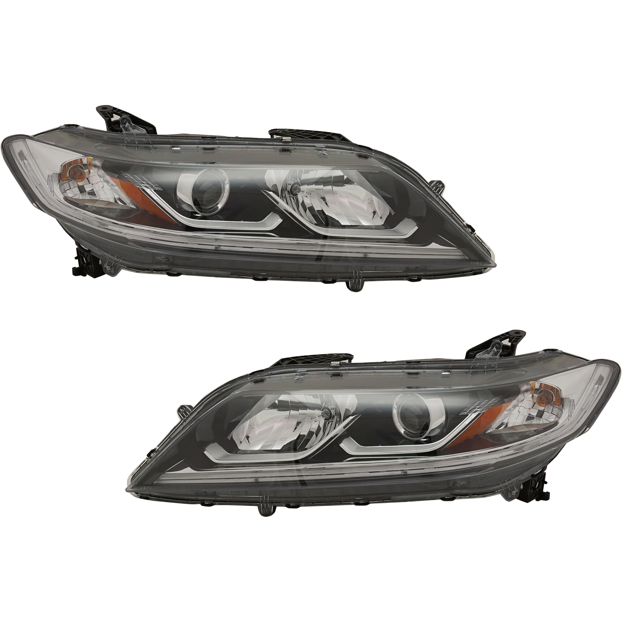 AM ACCORD 16-17 HEAD LAMP RH AND LH Assembly Halogen LX S Model SKU SET RH10010043 Partslink HO2503179 HO2502179 OEM 33100T3LA21-33150T3LA21