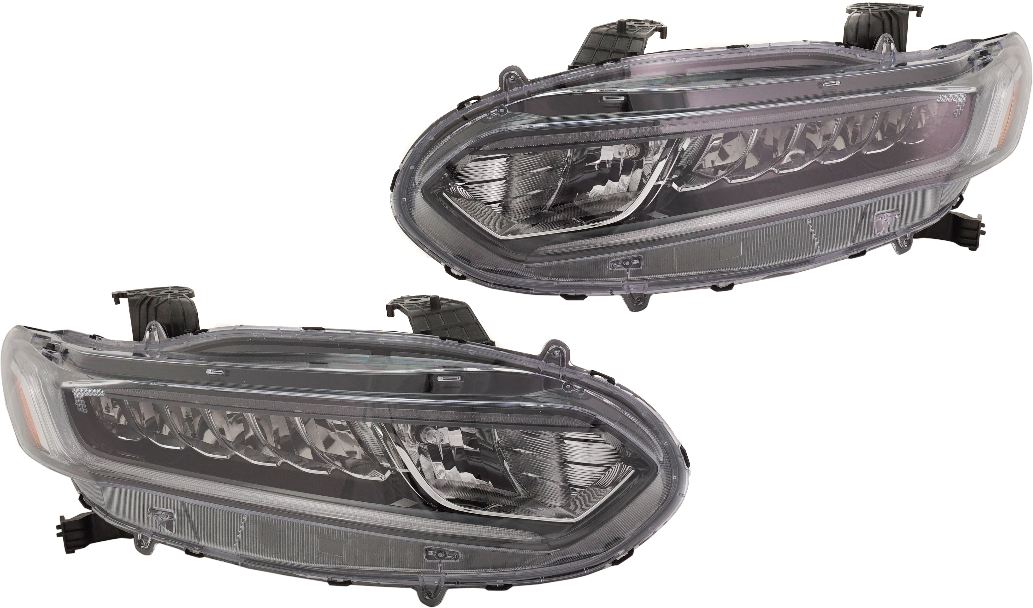 AM ACCORD 18-22 HEAD LAMP RH AND LH Assembly Halogen Sedan EX EX L LX Sport Models SKU SET RH10010057 Partslink HO2503187 HO2502187 OEM 33100TVAA01-33150TVAA01