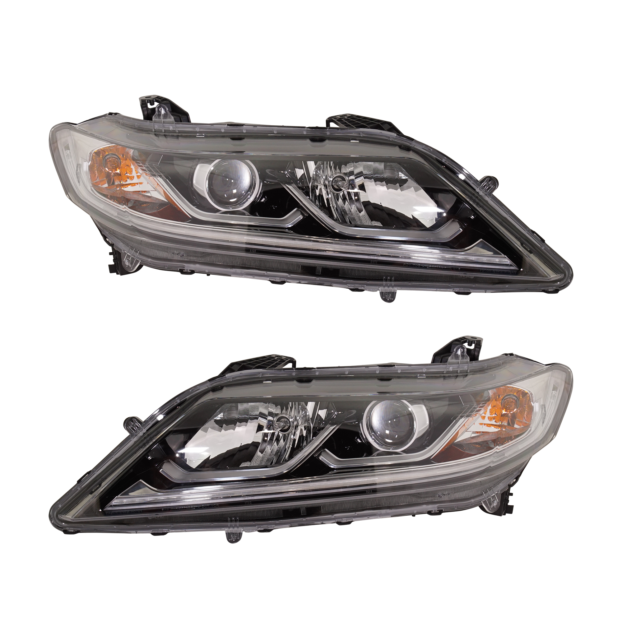 AM ACCORD 16-17 HEAD LAMP RH AND LH Assembly Halogen Coupe EX EX L Models SKU SET RH10010069 Partslink HO2503181 HO2502181 OEM 33100T3LA31-33150T3LA31