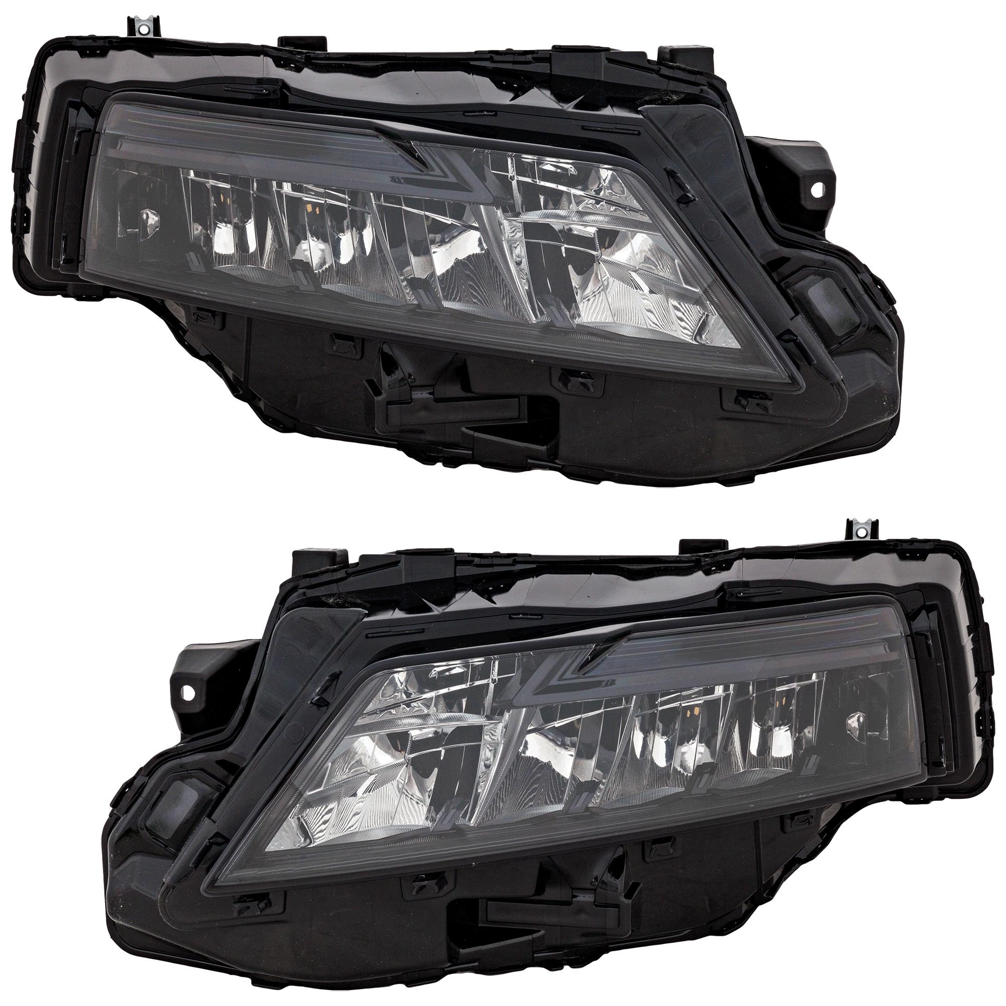 AM ROGUE 21-25 HEAD LAMP RH AND LH Lower Assembly Halogen S Model USA Built Vehicle CAPA SKU SET RH10010099AQ OEM 260106RR6A PFM 260606RR6A PFM