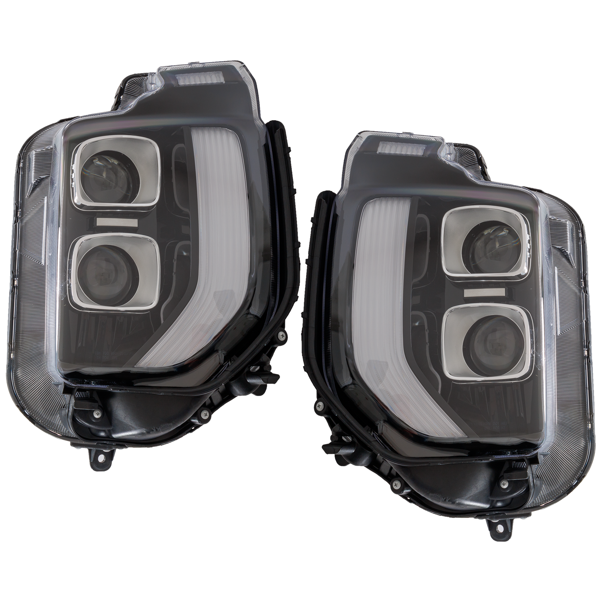 AM PALISADE 20-20 HEAD LAMP RH AND LH Assembly Halogen Essential Preferred Model CAPA SKU SET RH10010111Q Partslink HY2502243C HY2503243C OEM 92101S8010-92102S8010