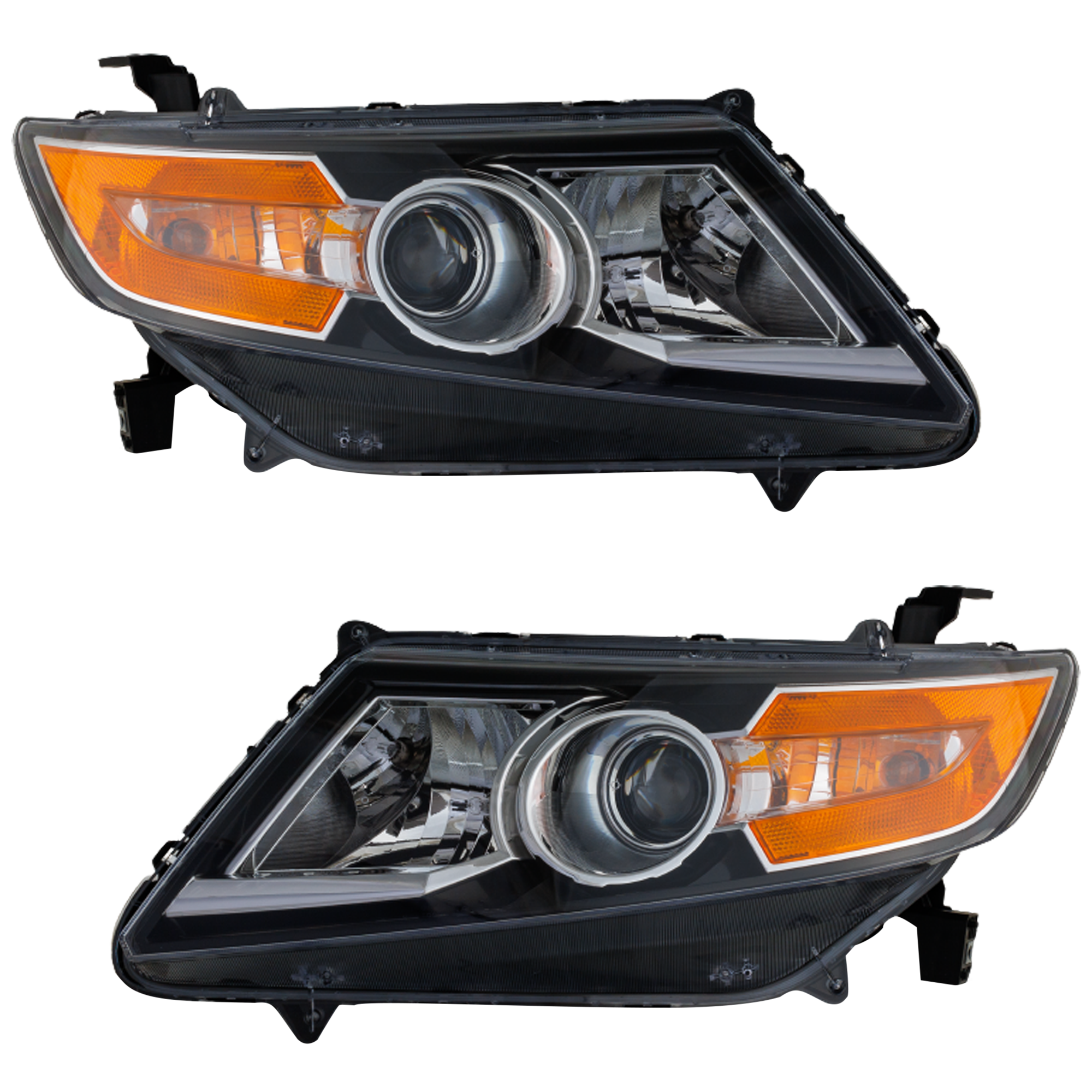 AM ODYSSEY 14-17 HEAD LAMP RH AND LH Lens and Housing HID Xenon SKU SET RH10010117 Partslink HO2502159 HO2503159 OEM 33101TK8A22-33151TK8A22