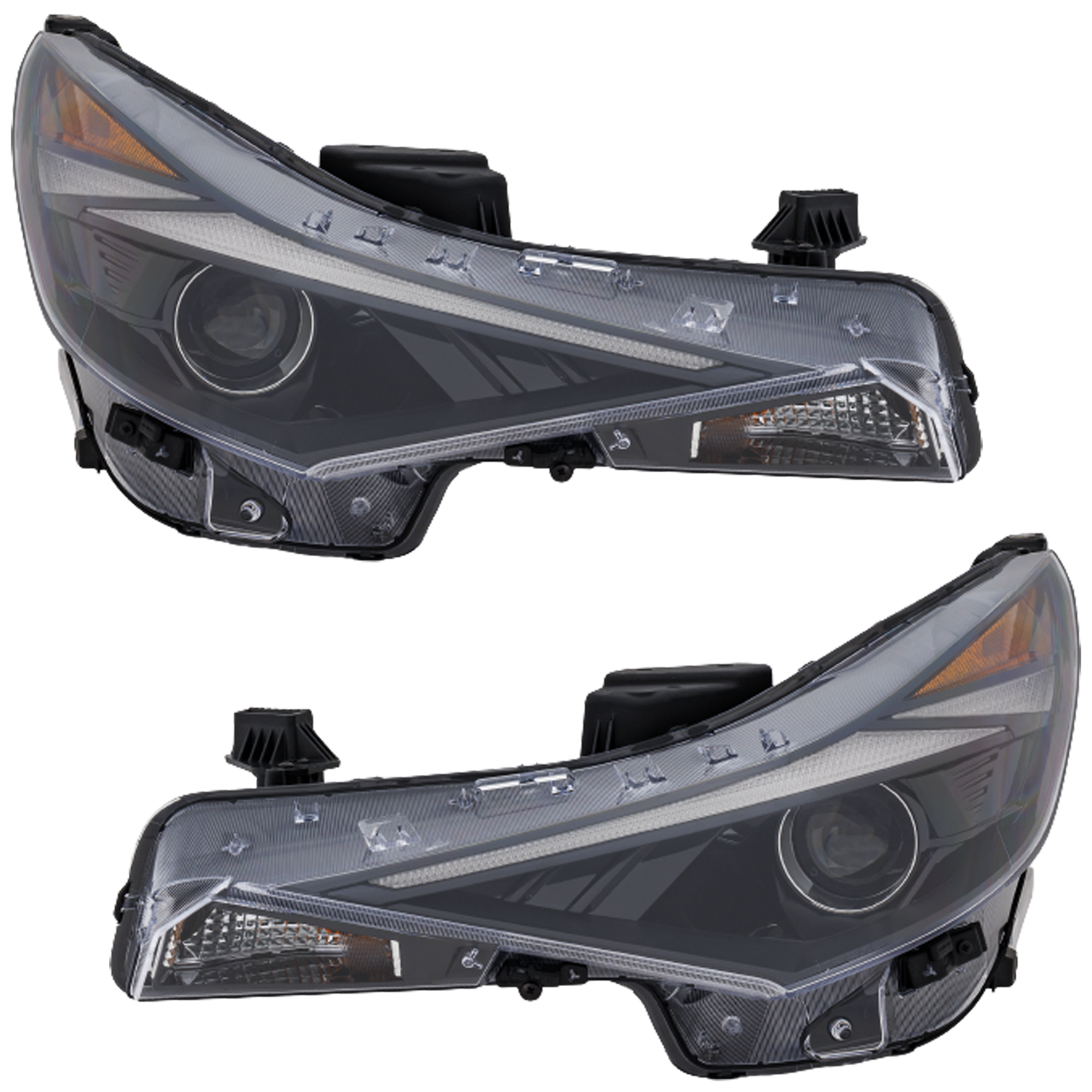 AM ELANTRA 21-23 HEAD LAMP RH AND LH Assembly Halogen Hybrid Non Hybrid USA Built Vehicle SKU SET RH10010167A Partslink HY2503247 HY2502247 OEM 92102AB000-92101AB000