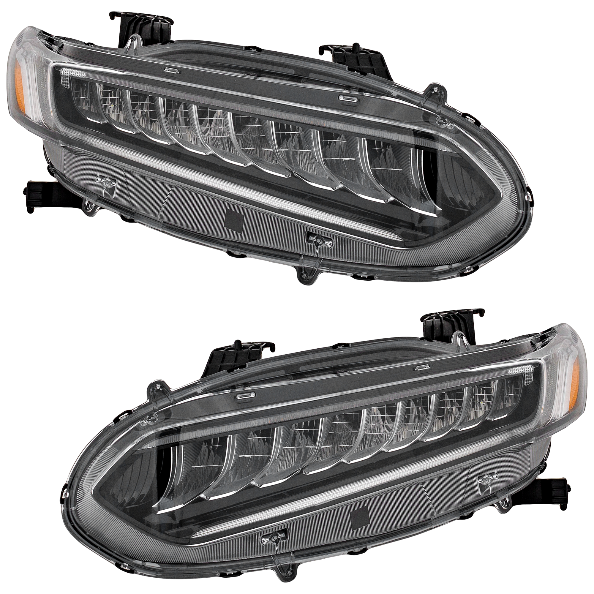 AM ACCORD 21-22 HEAD LAMP RH AND LH Assembly LED Sedan EX L Touring 21-21 Hybrid EX L Hybrid Touring Models CAPA SKU SET RH10010171AQ Partslink HO2502201C HO2503201C OEM 33100TVAA91-33150TVAA91