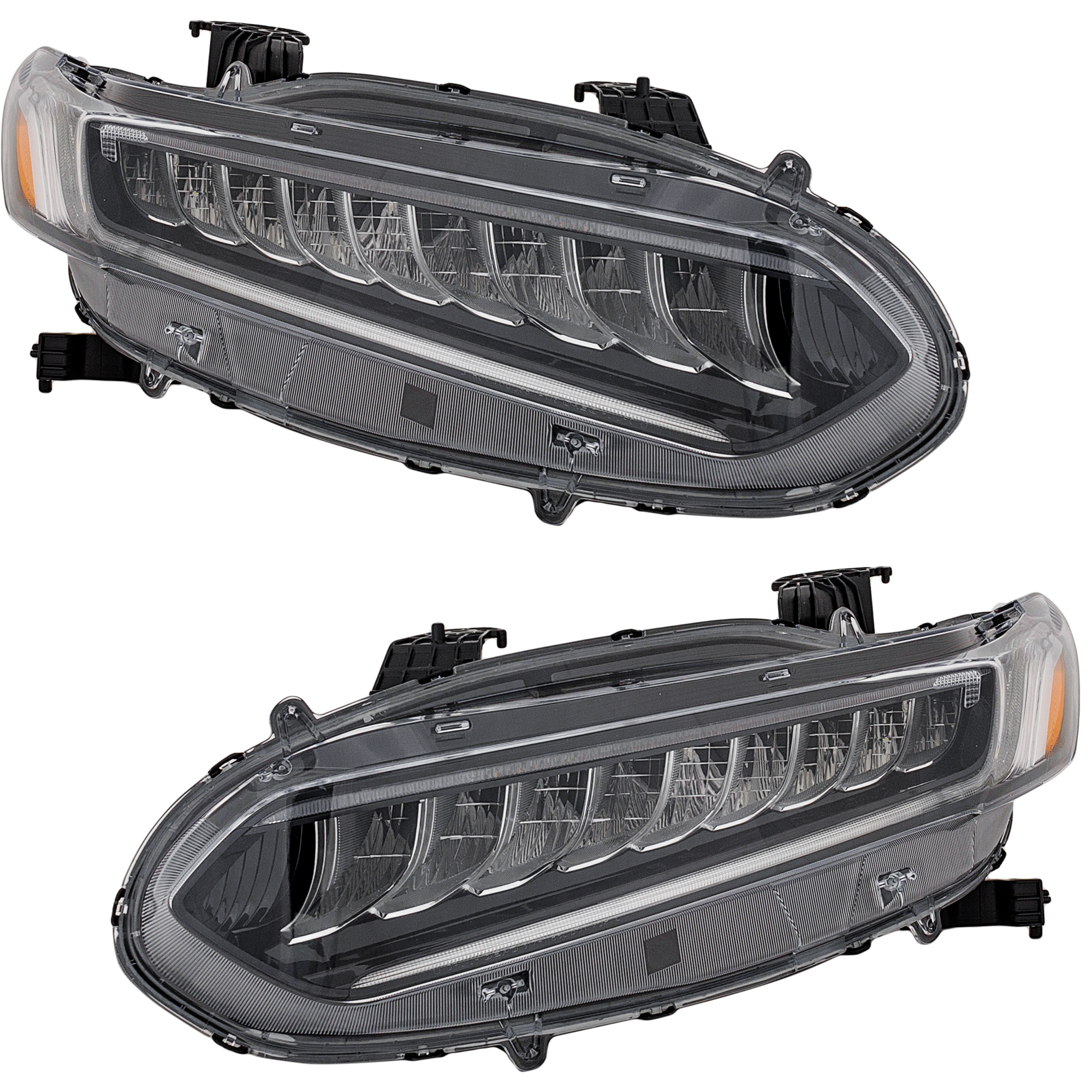 AM ACCORD 21-22 HEAD LAMP RH AND LH Assembly LED Sedan EX L Touring Hybrid EX L Hybrid Touring Models SKU SET RH10010171A Partslink HO2502201 HO2503201 OEM 33100TVAA91-33150TVAA91