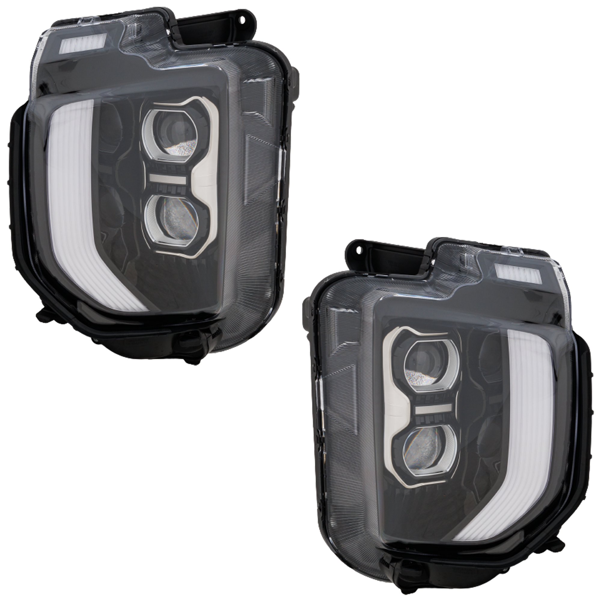 AM PALISADE 20-22 HEAD LAMP RH AND LH Assembly LED w o Logo Limited Luxury SE SEL Essential Preferred Ultimate Models CAPA SKU SET RH10010179AQ Partslink HY2503246C HY2502246C OEM 92102S8110-92101S8110