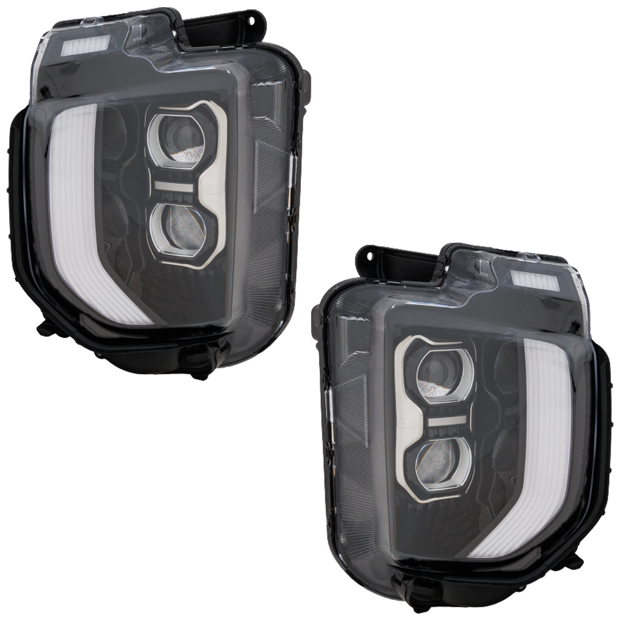 AM PALISADE 20-22 HEAD LAMP RH AND LH Assembly LED w o Logo Limited Luxury SE SEL Essential Preferred Ultimate Models SKU SET RH10010179A Partslink HY2503246 HY2502246 OEM 92102S8110-92101S8110