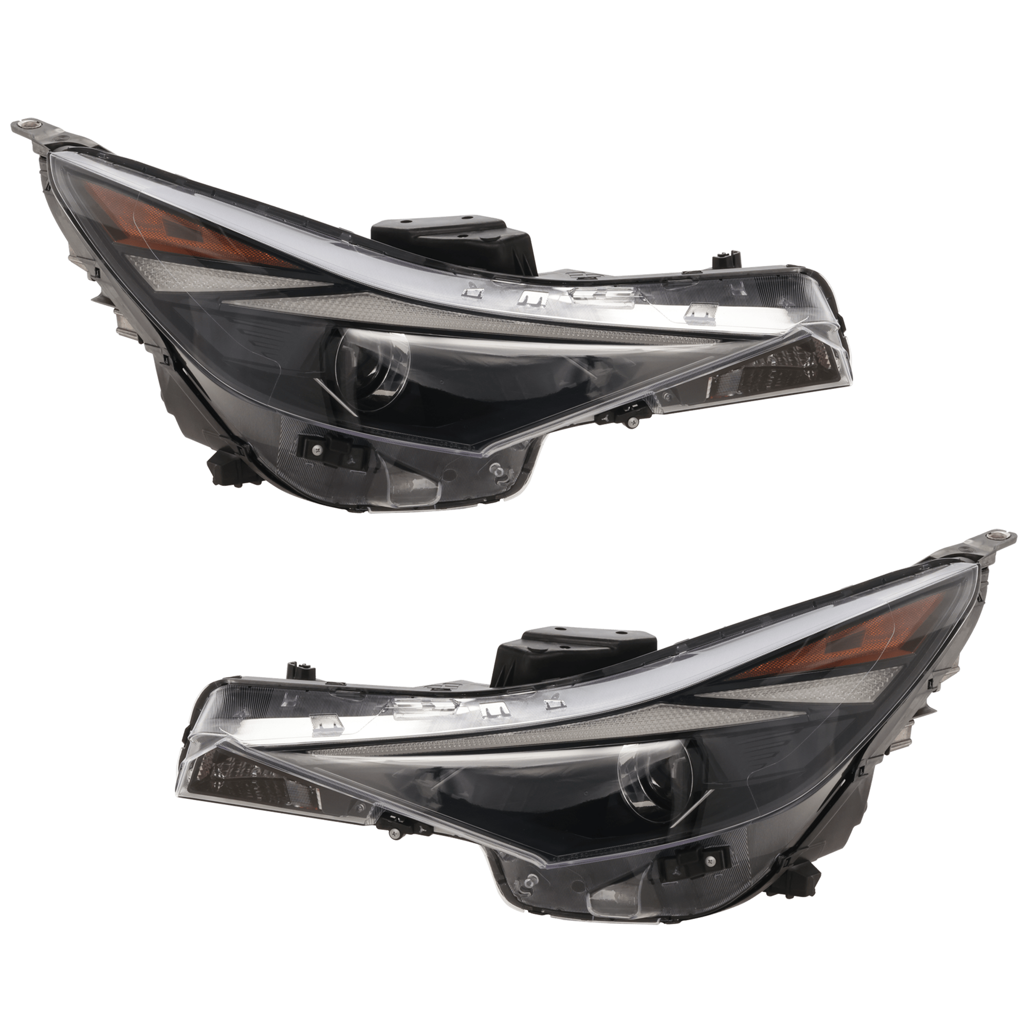 AM ELANTRA 21-23 HEAD LAMP RH AND LH Assembly Halogen Hybrid Non Hybrid Korea Built Vehicle CAPA SKU SET RH10010181AQ Partslink HY2502248C HY2503248C OEM 92101AA160-92102AA160