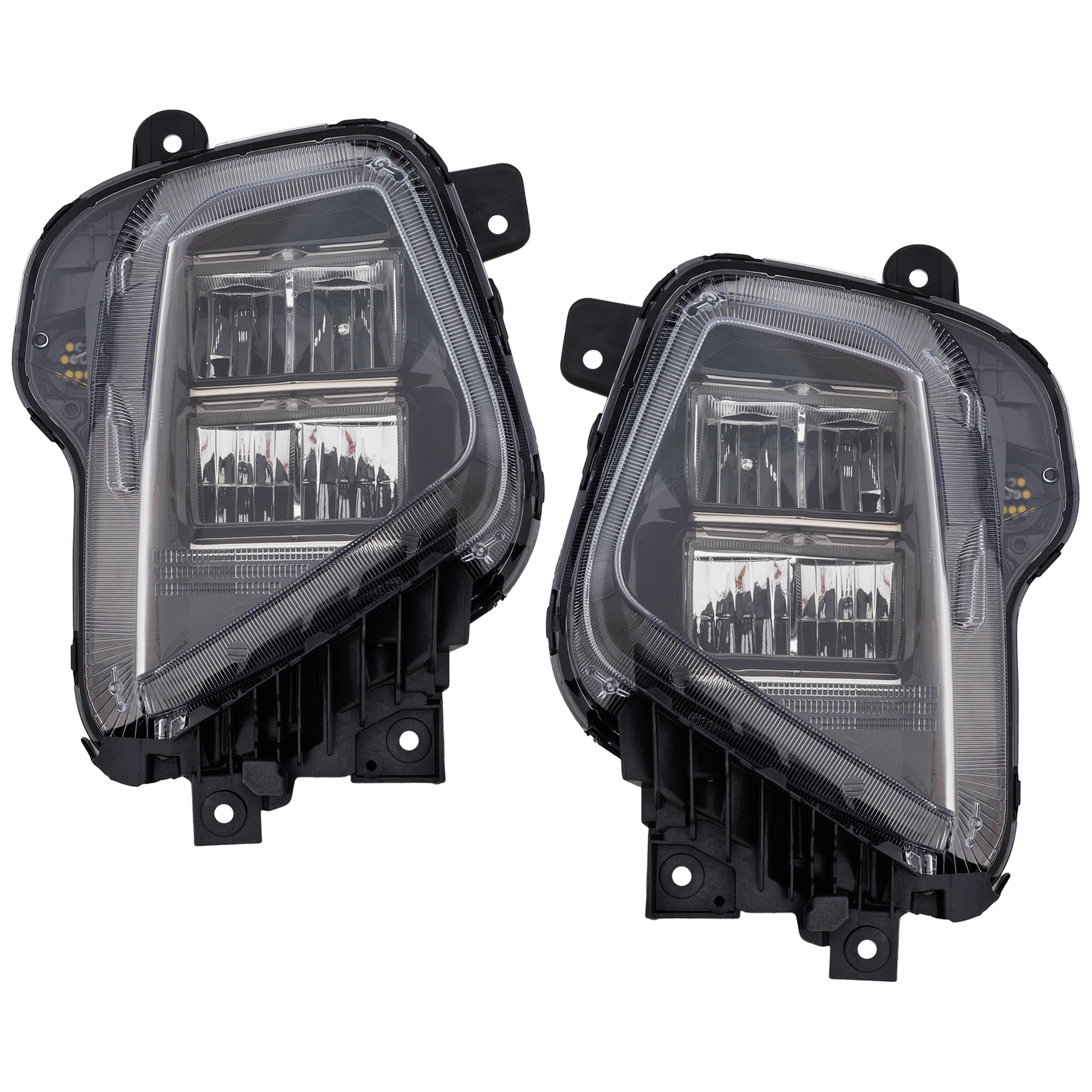 AM TUCSON 22-23 HEAD LAMP RH AND LH Assembly LED SE SEL Models USA Built Vehicle CAPA SKU SET RH10010189AQ Partslink HY2502250C HY2503250C OEM 92101CW150-92102CW150