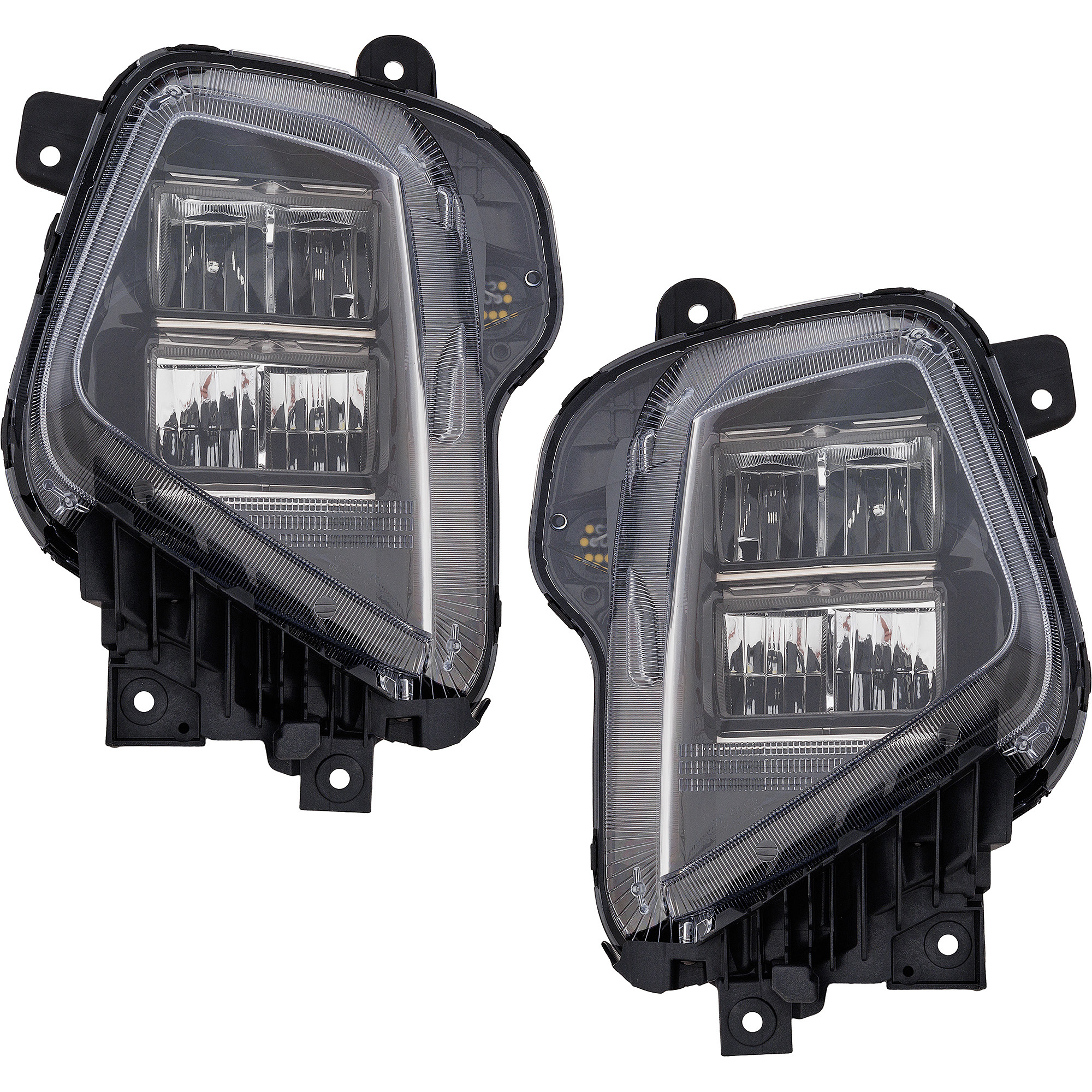 AM TUCSON 22-23 HEAD LAMP RH AND LH Assembly LED SE SEL Models USA Built Vehicle SKU SET RH10010189A Partslink HY2502250 HY2503250 OEM 92101CW150-92102CW150