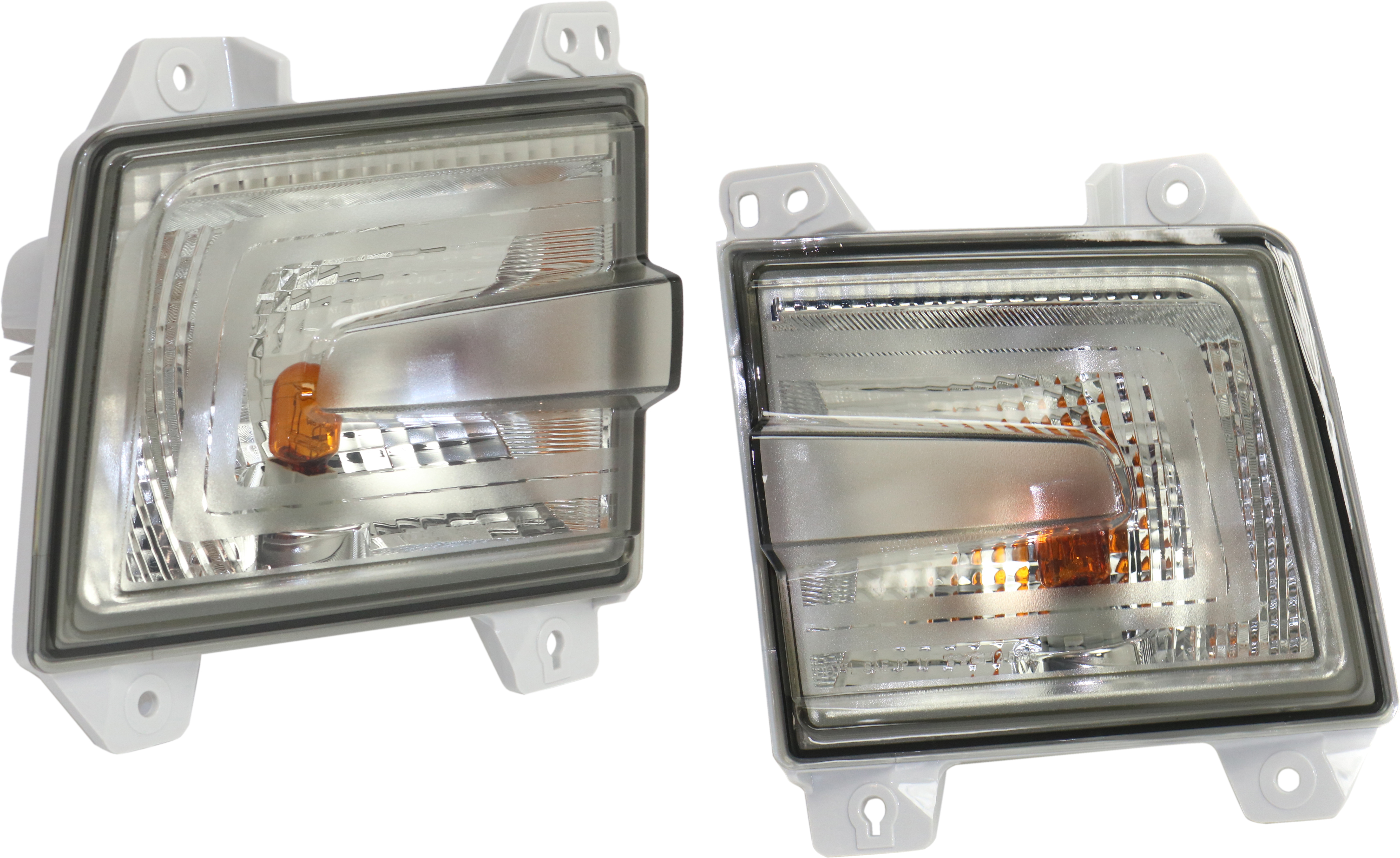 AM RIDGELINE 17-20 SIGNAL LAMP RH AND LH Assembly w Park Lamps SKU SET RH10690001 Partslink HO2531129 HO2530129 OEM 33300T6ZA01-33350T6ZA01