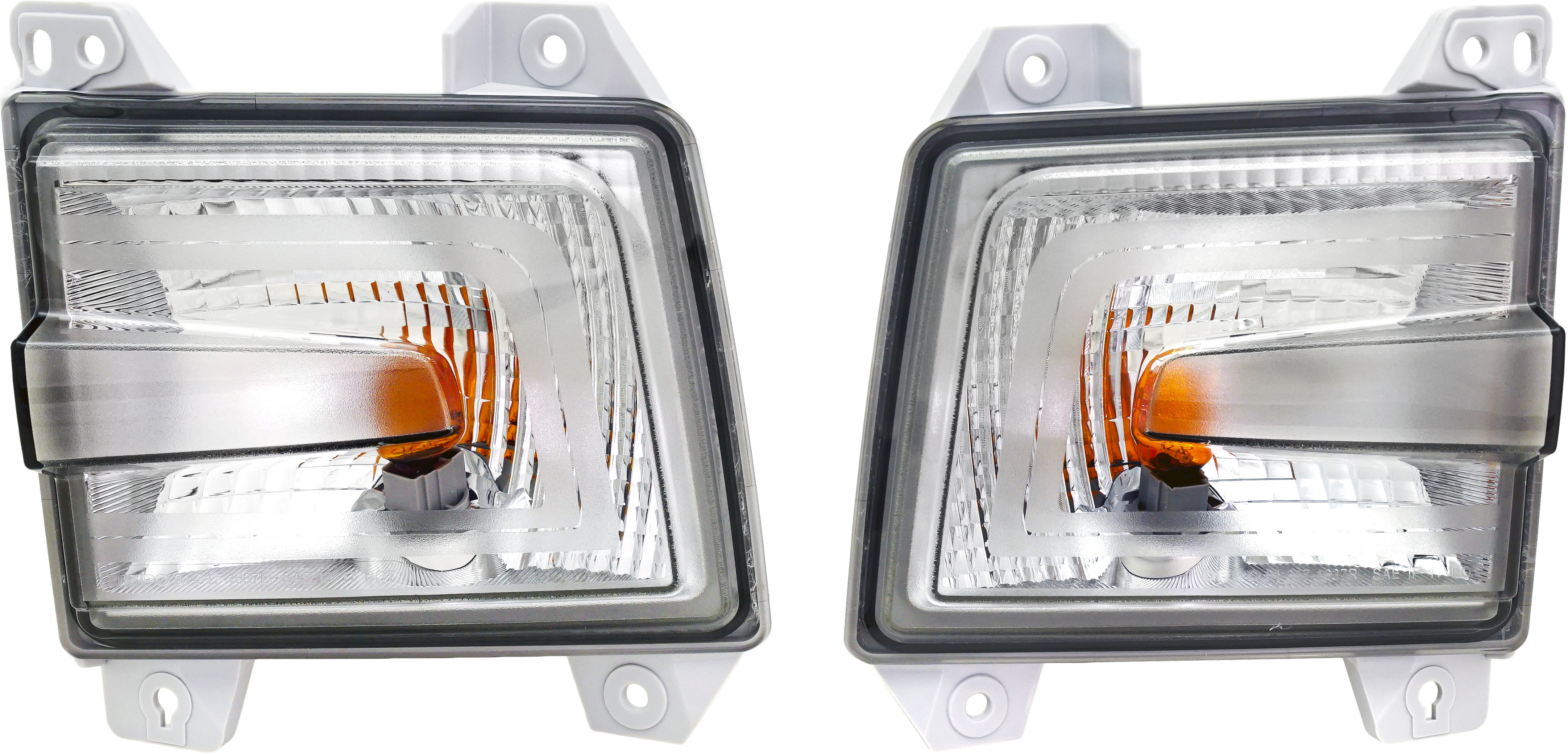 AM RIDGELINE 17-20 SIGNAL LAMP RH and LH Set of 2 Assembly w o Parking Light CAPA SKU SET RH10690007Q Partslink HO2531130C HO2530130C OEM 33300T6ZA11-33350T6ZA11