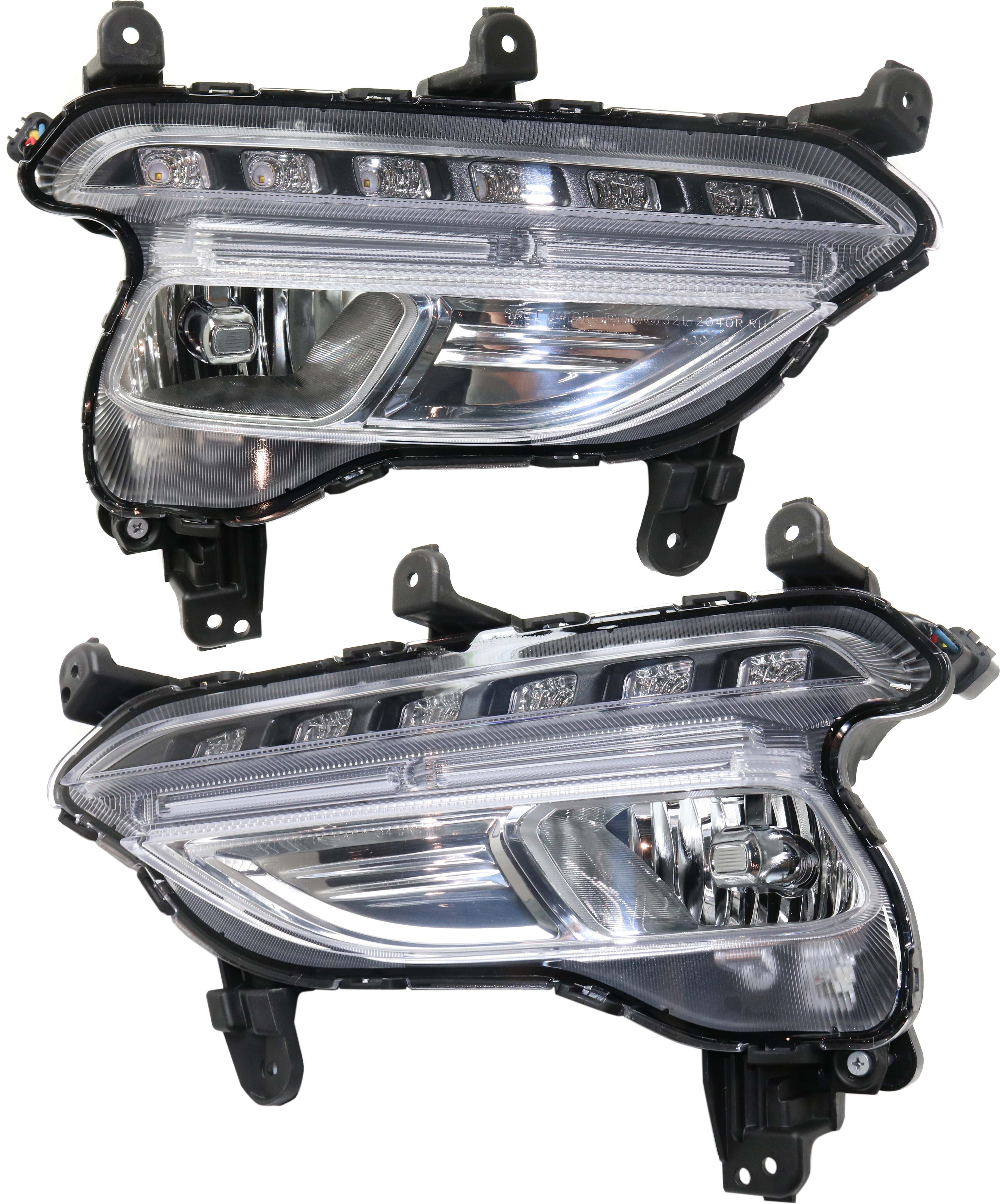 AM SANTA FE SPORT 17-18 FOG LAMP RH AND LH Assembly w Around View Monitor SKU SET RH10750005 Partslink HY2592164 HY2593164 OEM 922014Z510-922024Z510