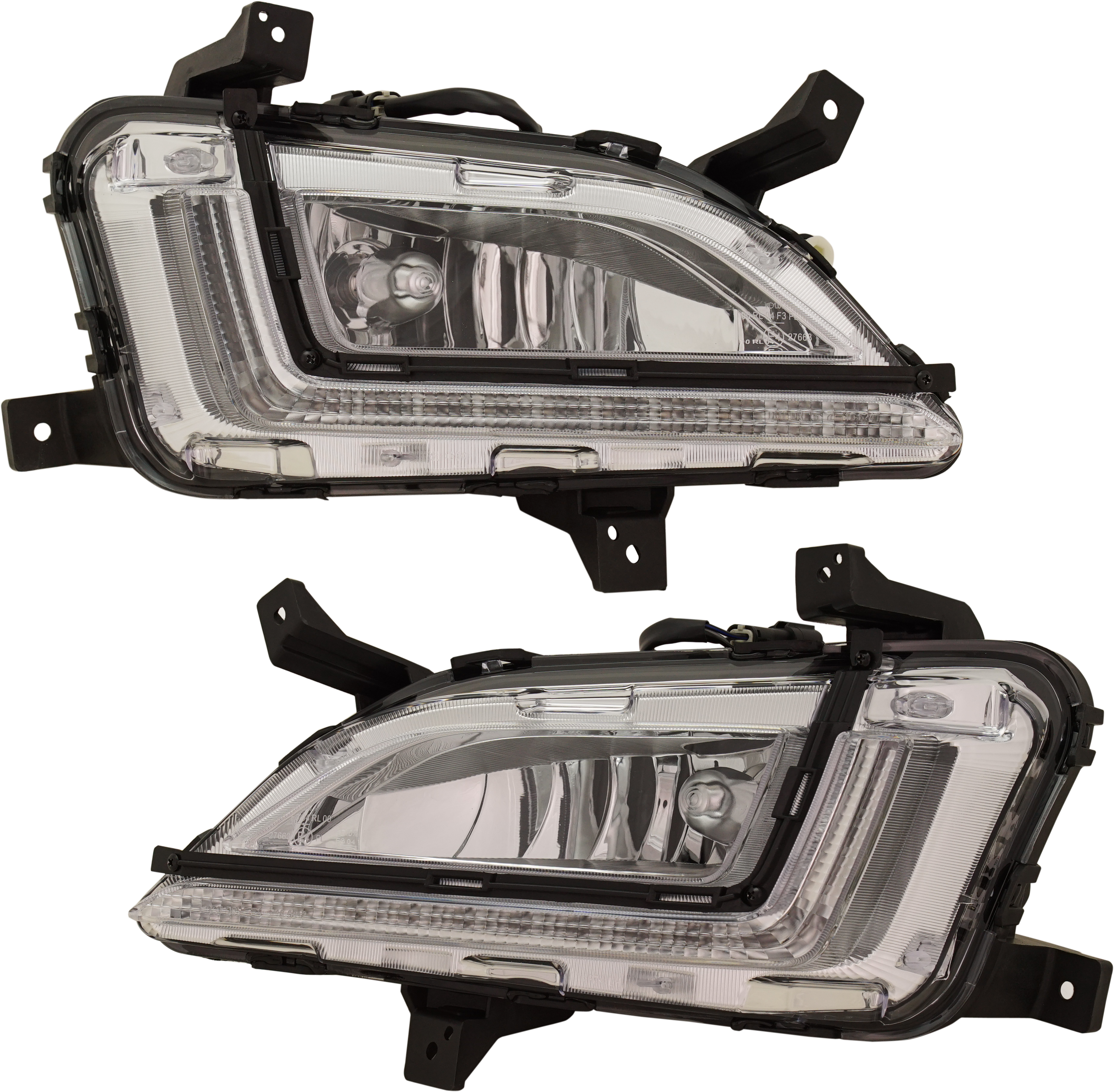AM TUCSON 19-21 FRONT FOG LAMP RH AND LH Assembly Halogen SKU SET RH10750015 Partslink HY2593170 HY2592170 OEM 92202D3600-92201D3600