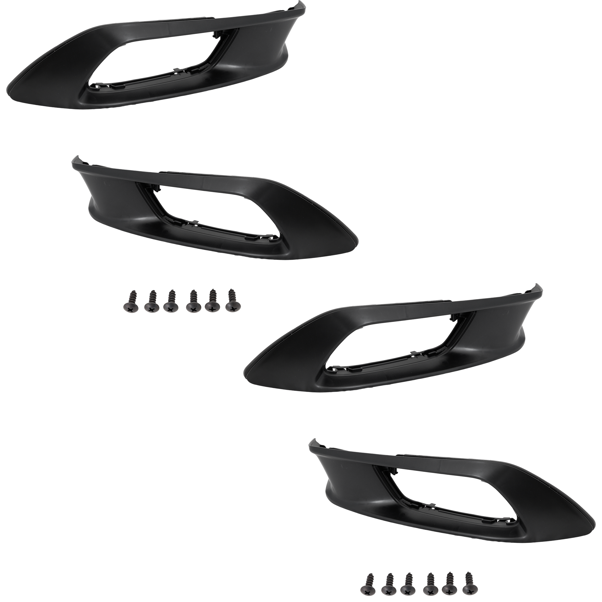AM CIVIC 12-12 FOG LAMP COVER RH AND LH Black SKU SET RH10770001 Partslink HO1037102 OEM 08V38TR0160