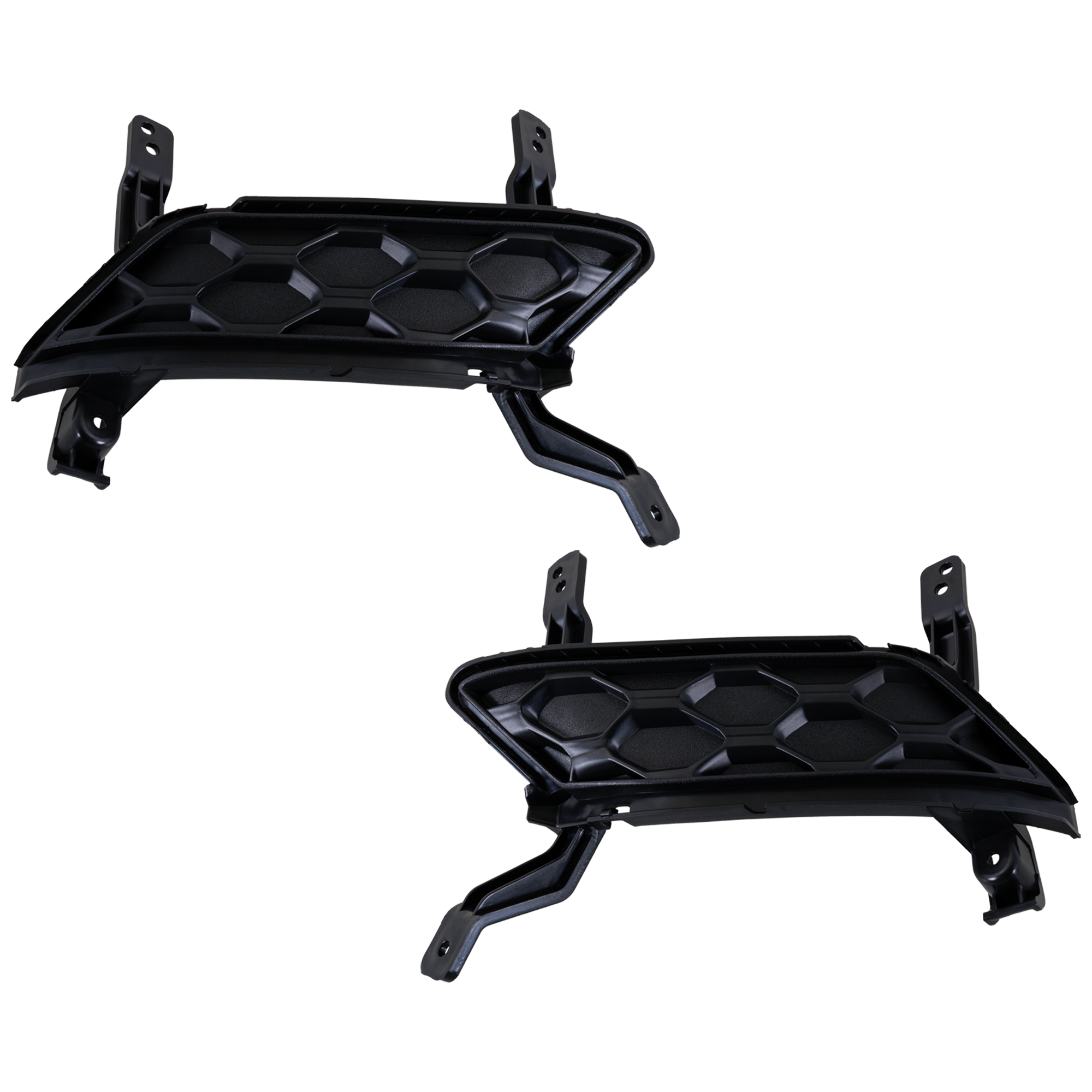 AM SANTA FE 19-20 FOG LAMP COVER RH AND LH Black SKU SET RH10790007 Partslink HY1039154 HY1038154 OEM 86564S2000-86563S2000