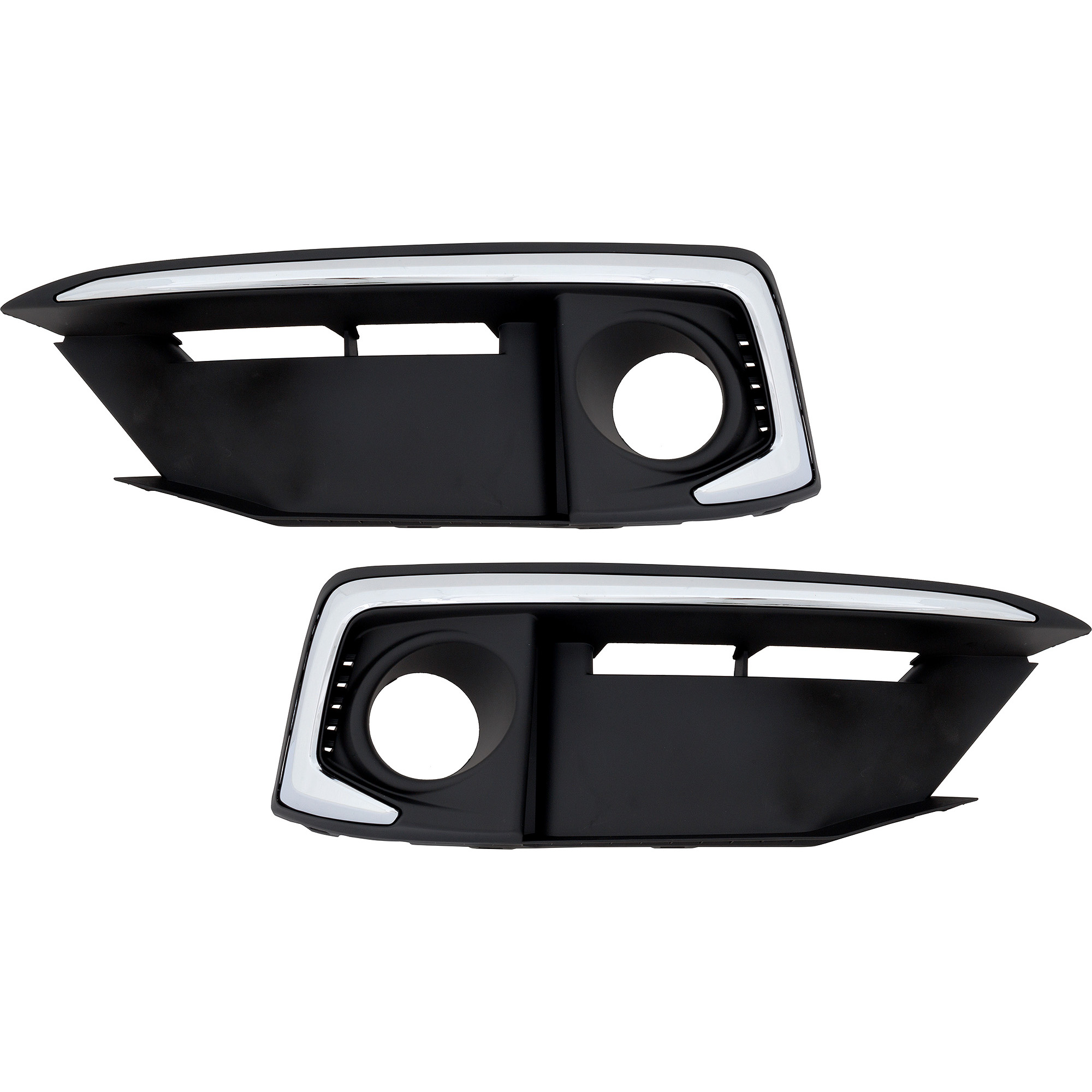 AM CIVIC 19-21 FRONT FOG LAMP MOLDING RH AND LH Black Bumper Side Garnish EX EX L Touring LX Models Sedan Coupe SKU SET RH10810015 Partslink HO1039148 HO1038148 OEM 71180TBAK50-71185TBAK50